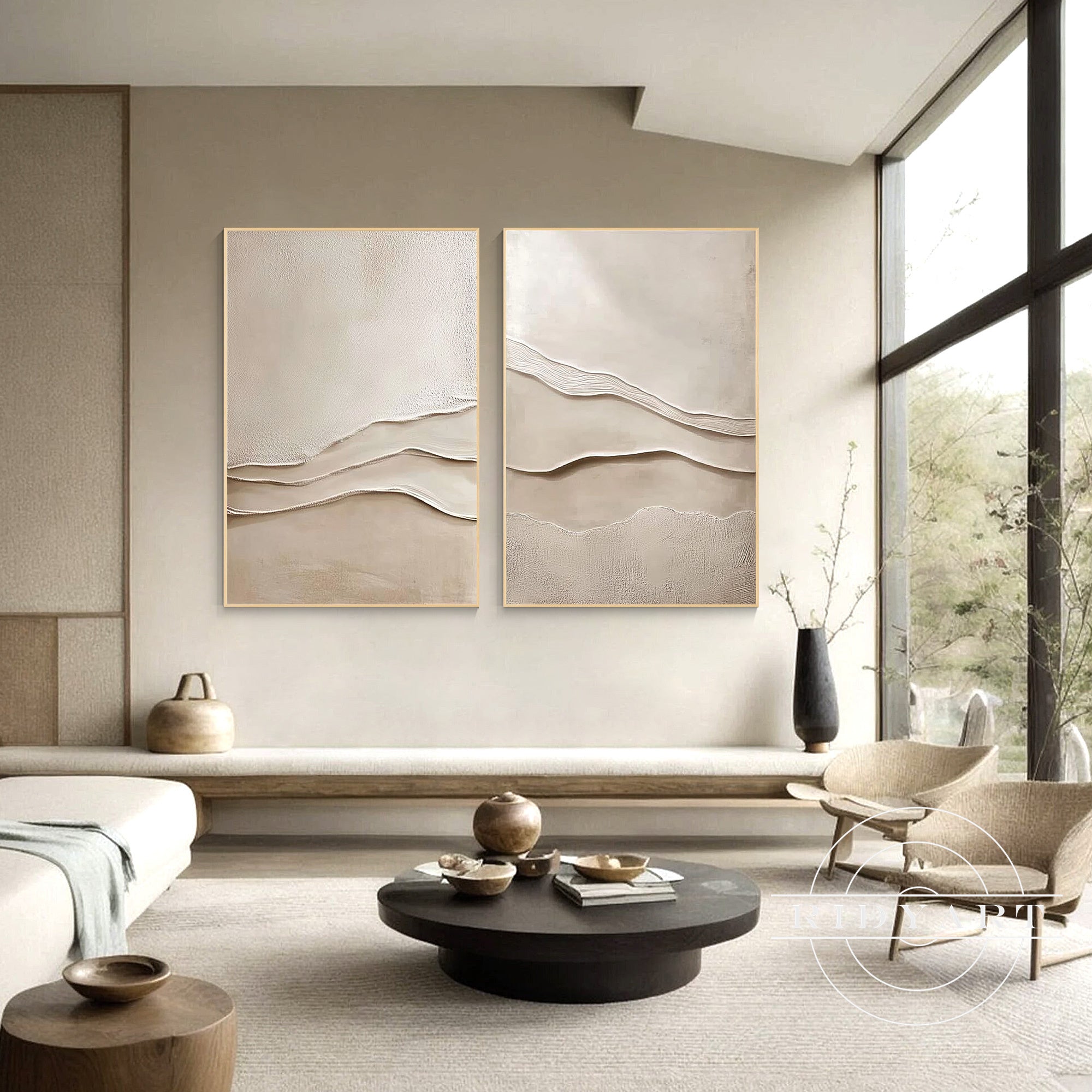 How to Mix Multiple Pieces of Wall Art Without Making Your Home Feel Overdecorated