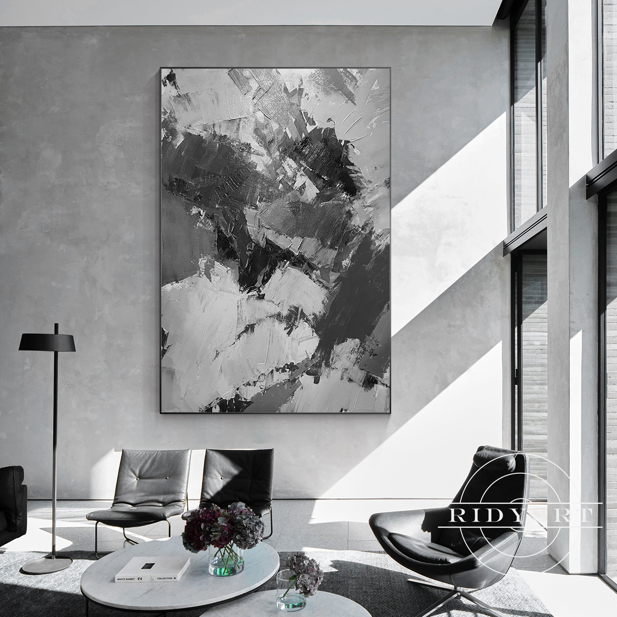 How to Choose a Gray Painting for Your Living Room