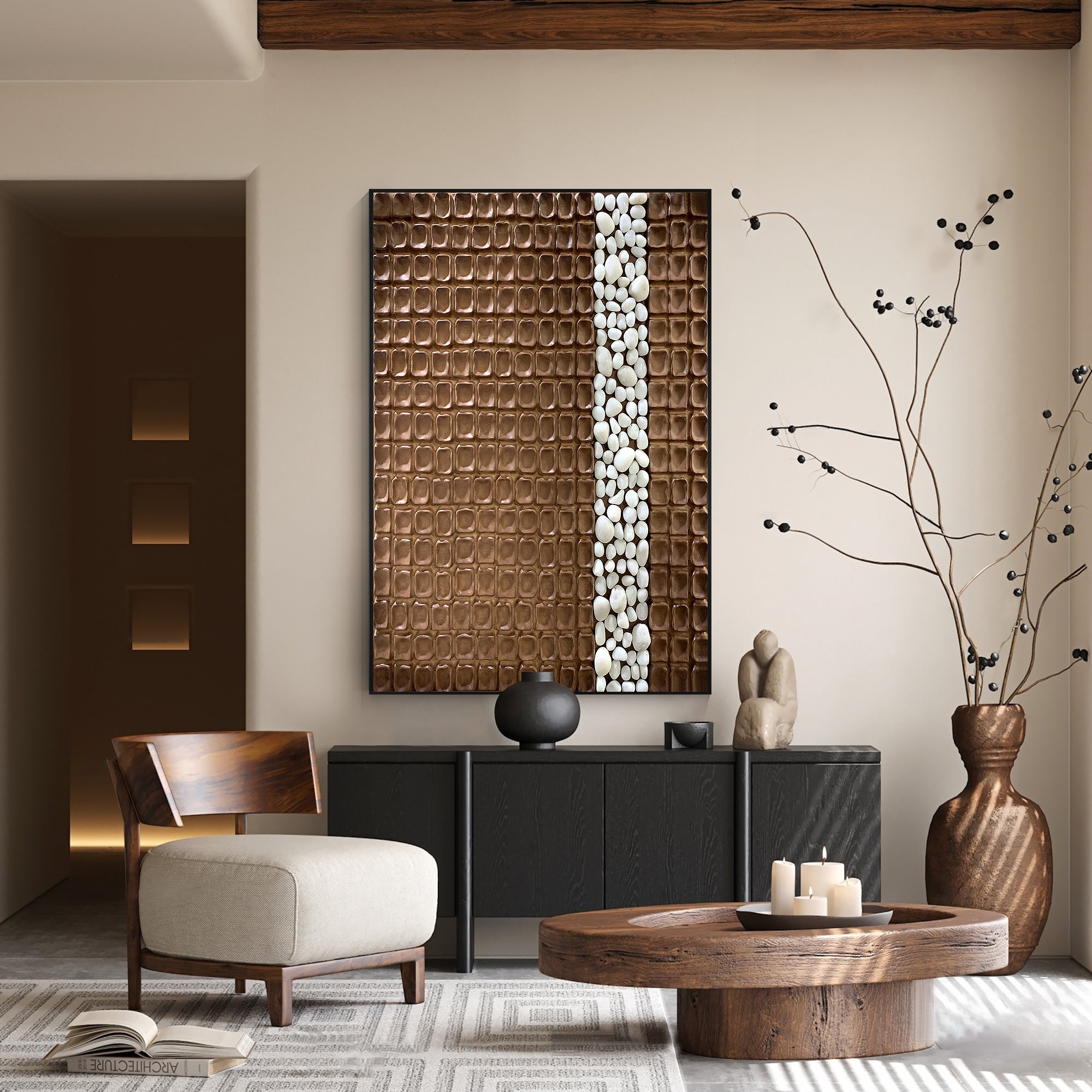 Wood wall art_7ART065