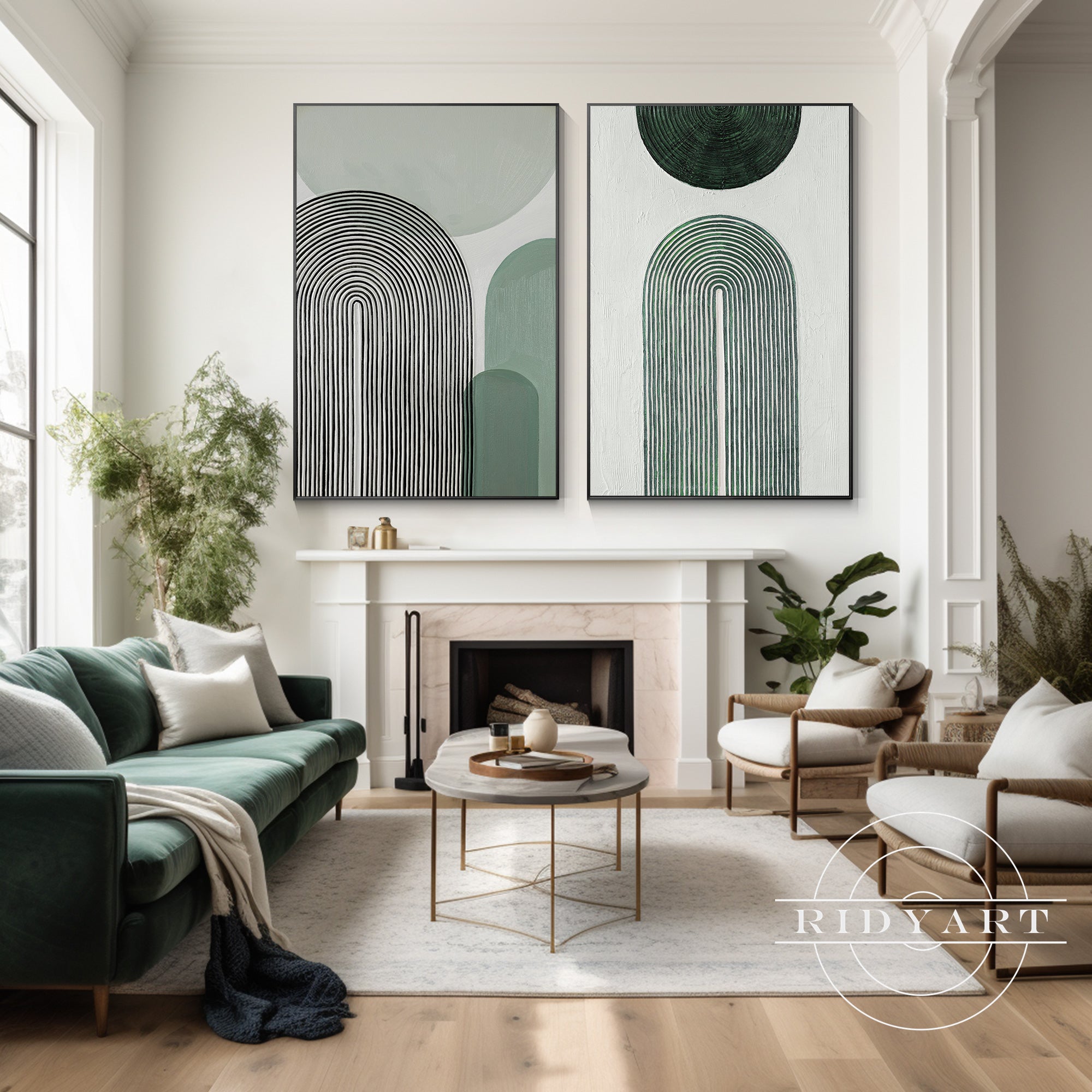 Pastell abstrakte Kunst