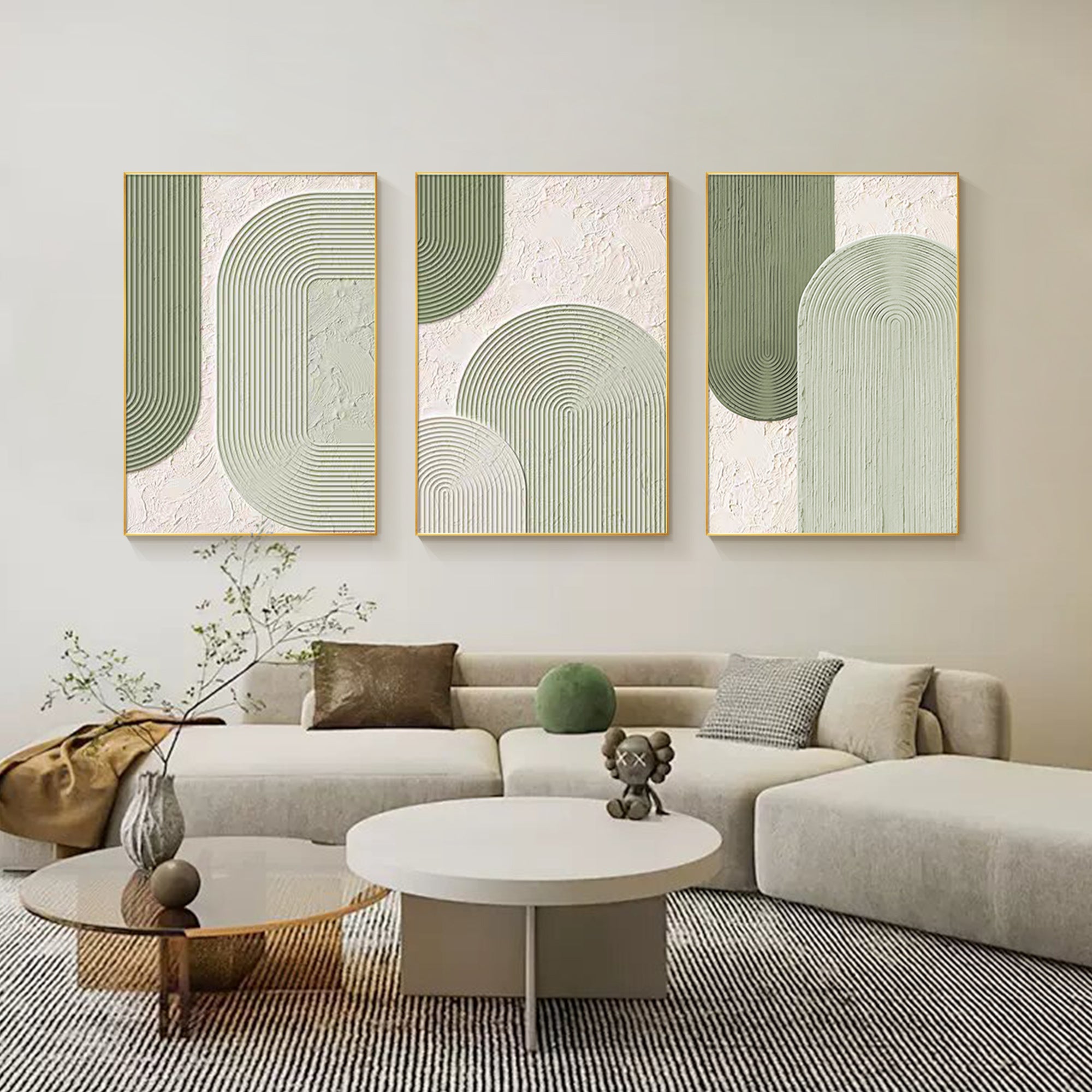 Geometrische wanddecoratie _BAUS016