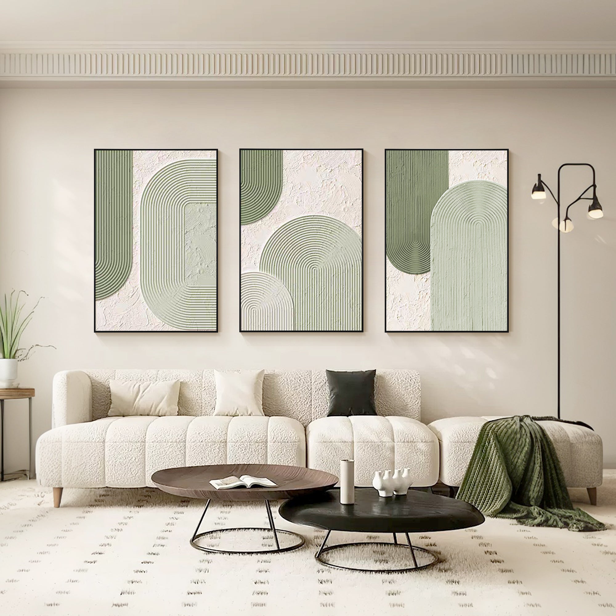 Geometrische wanddecoratie _BAUS016