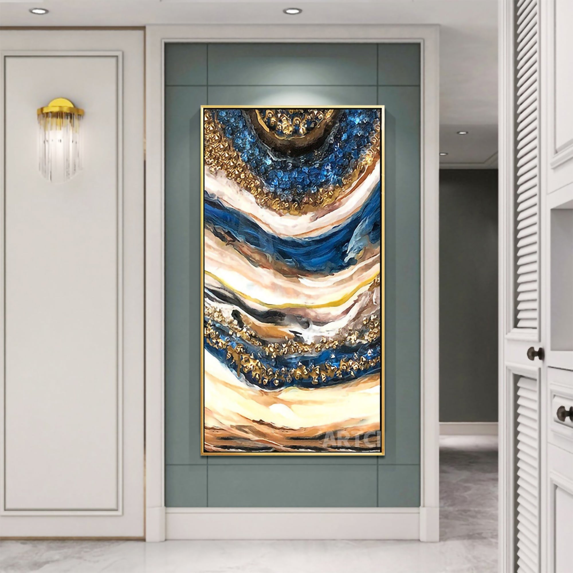 Resin wall art-X00016