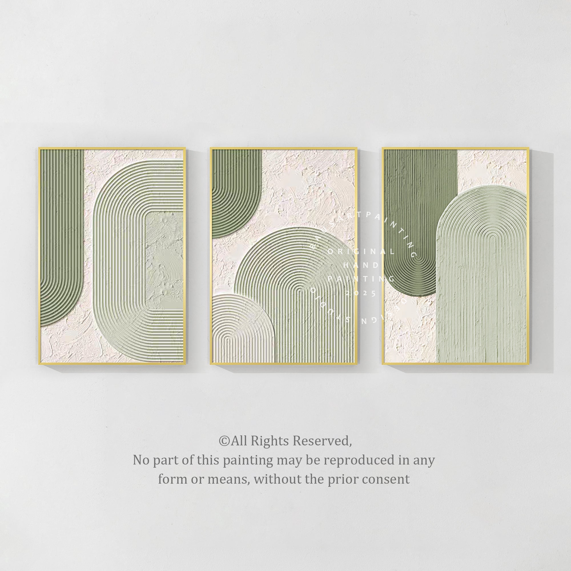 Geometrische wanddecoratie _BAUS016