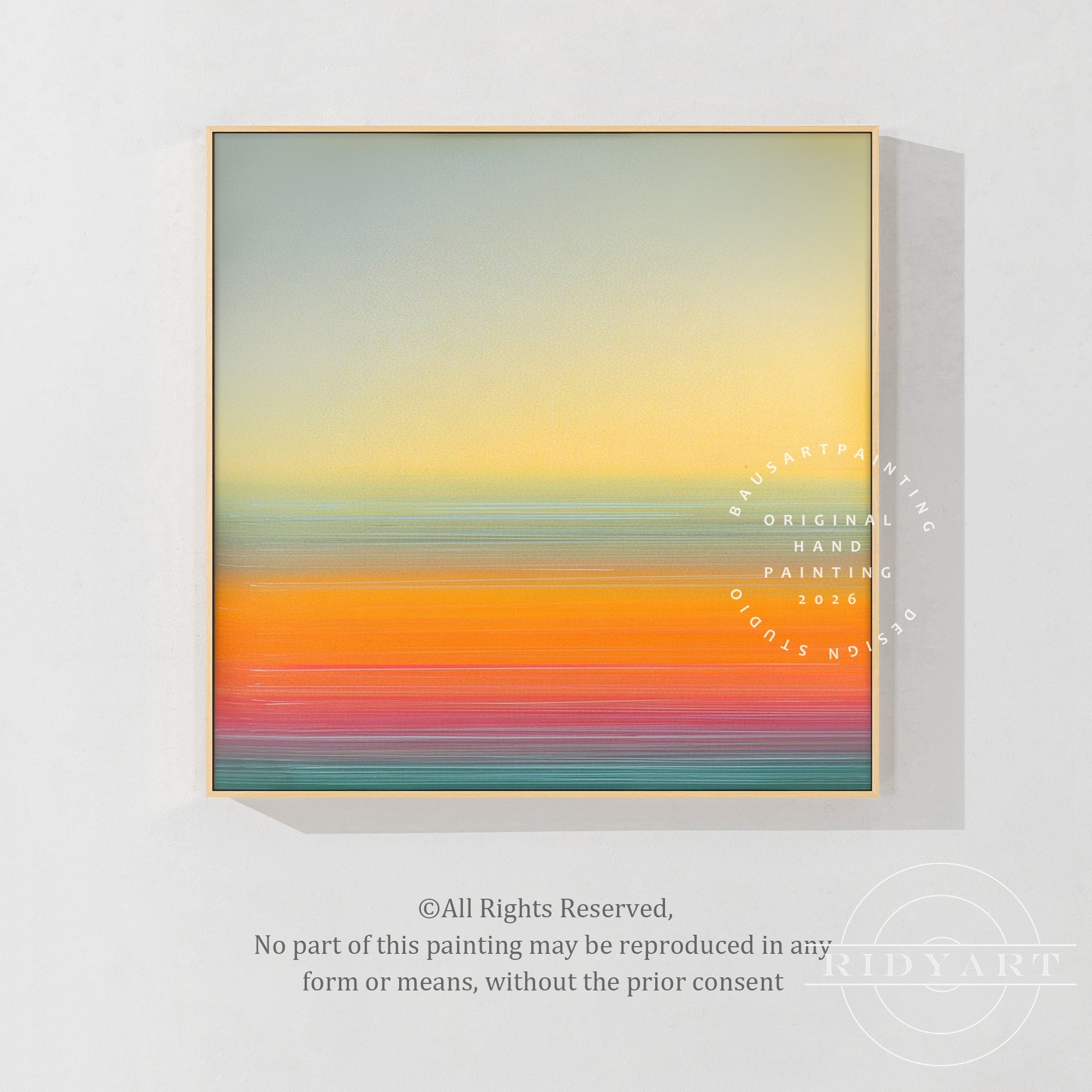 Art mural abstrait BA0990