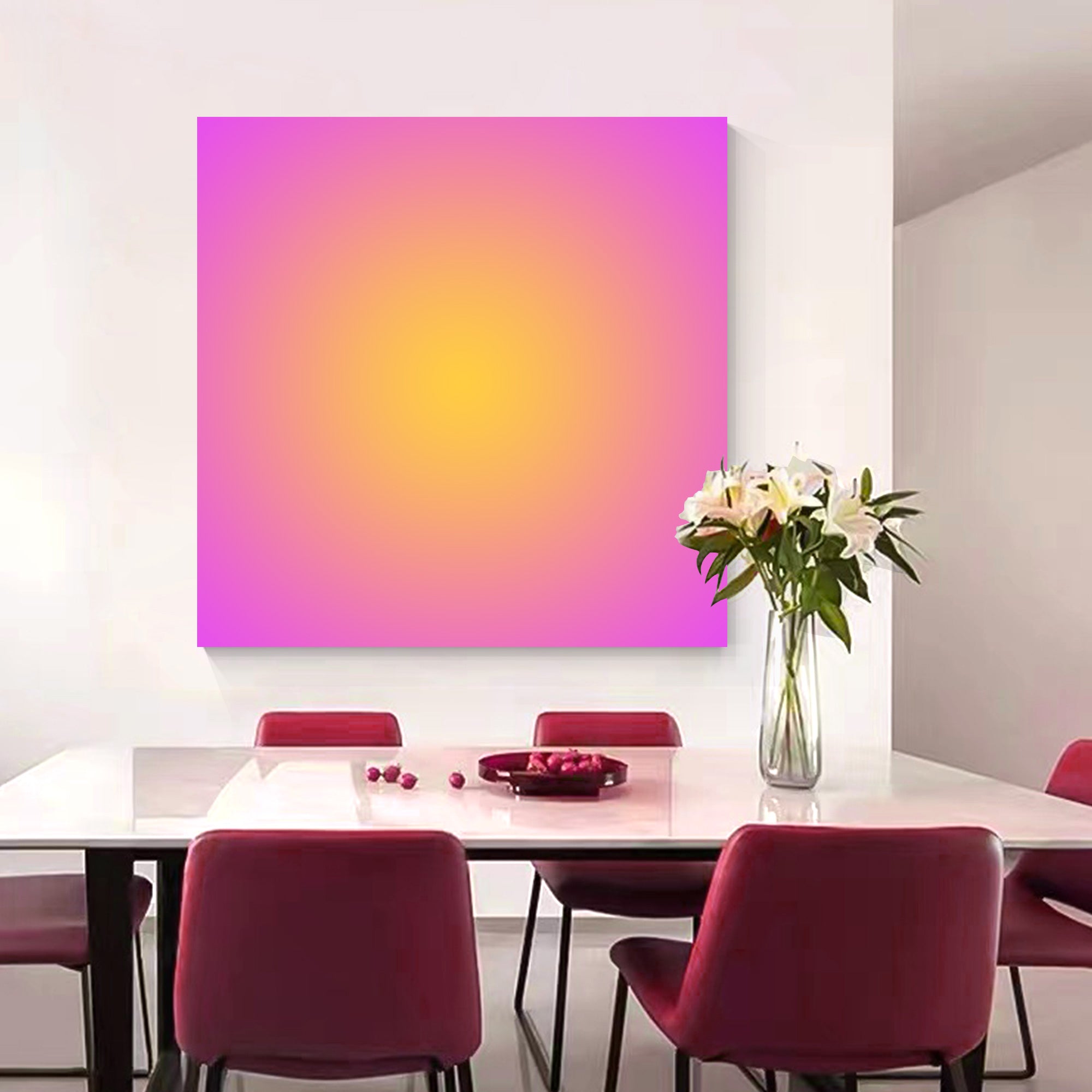 Abstract Fusion Art Painting