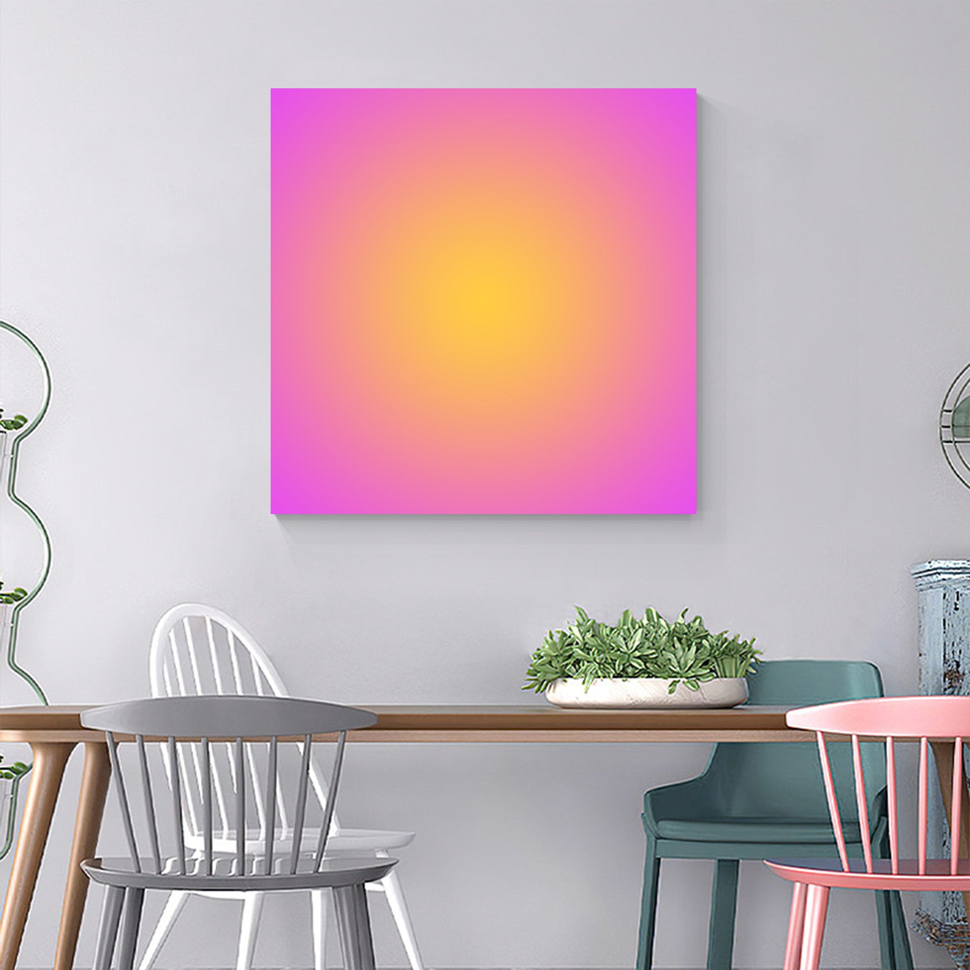 Abstract Fusion Art Painting