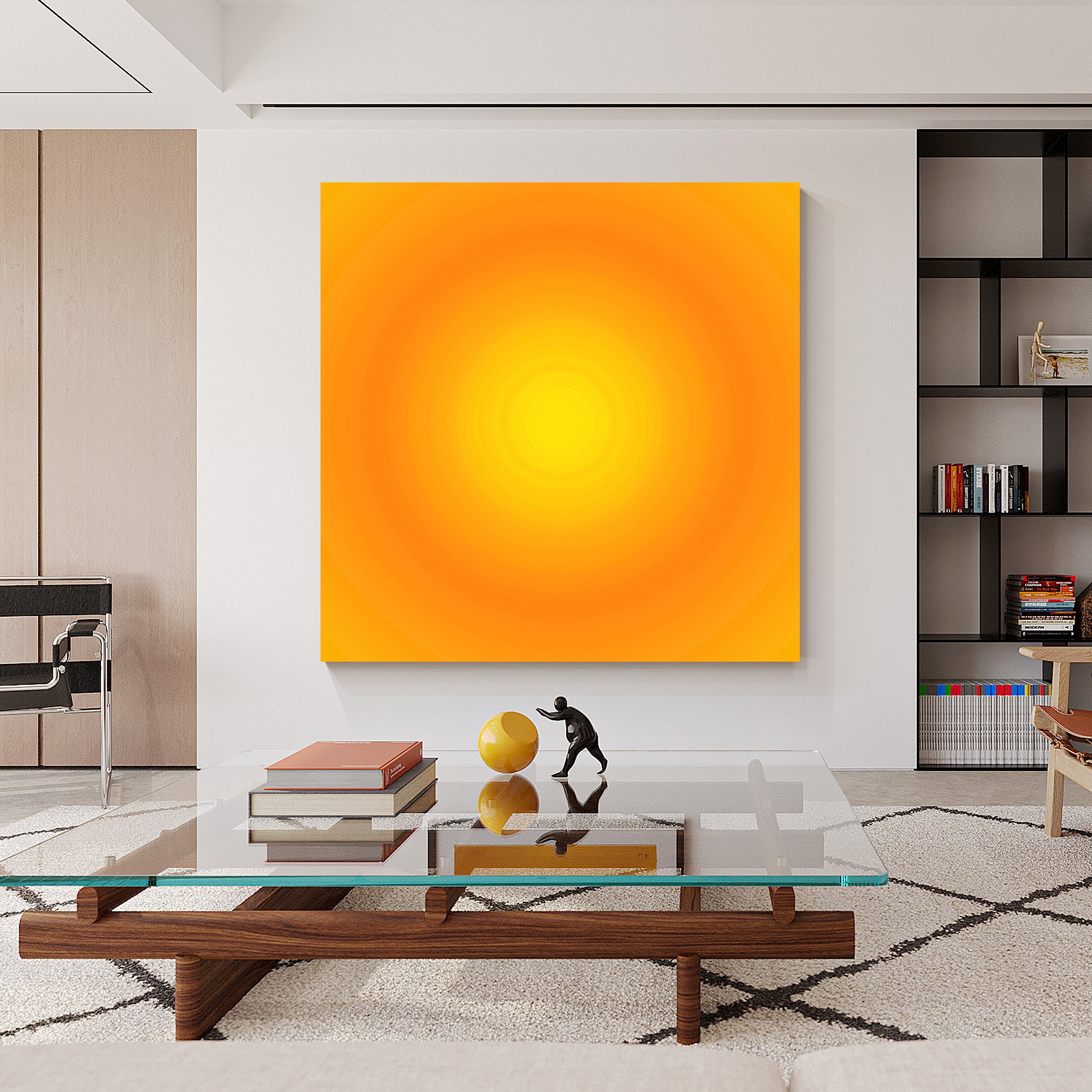 Abstract Fusion Art Painting