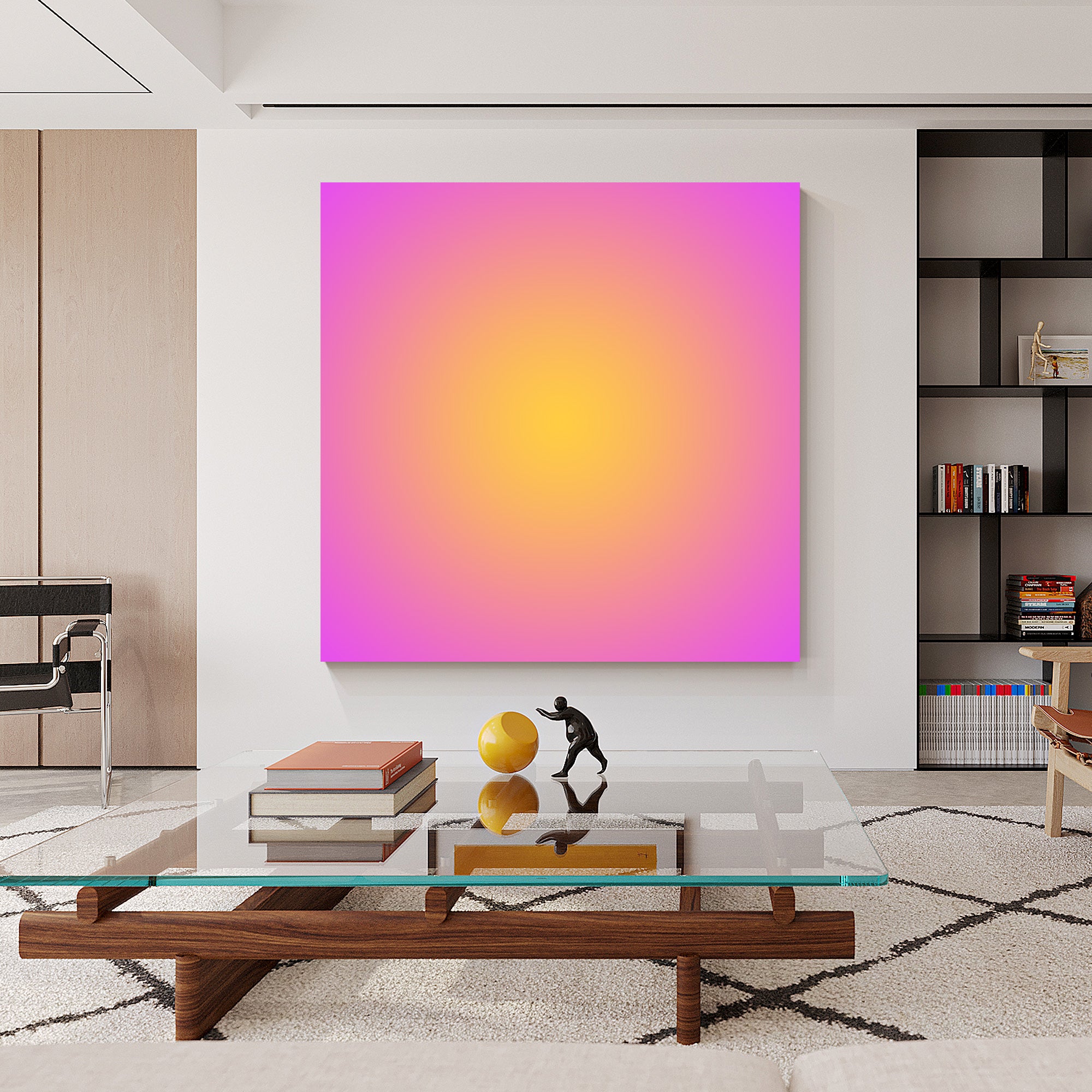 Abstract Fusion Art Painting