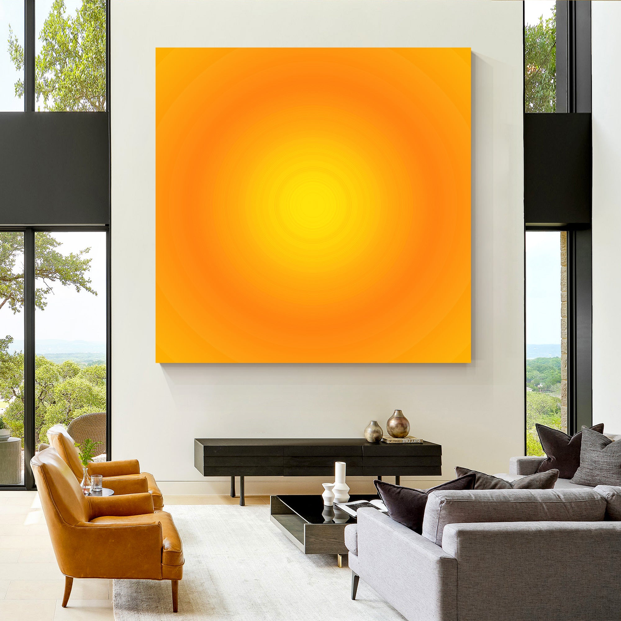 Abstract Fusion Art Painting