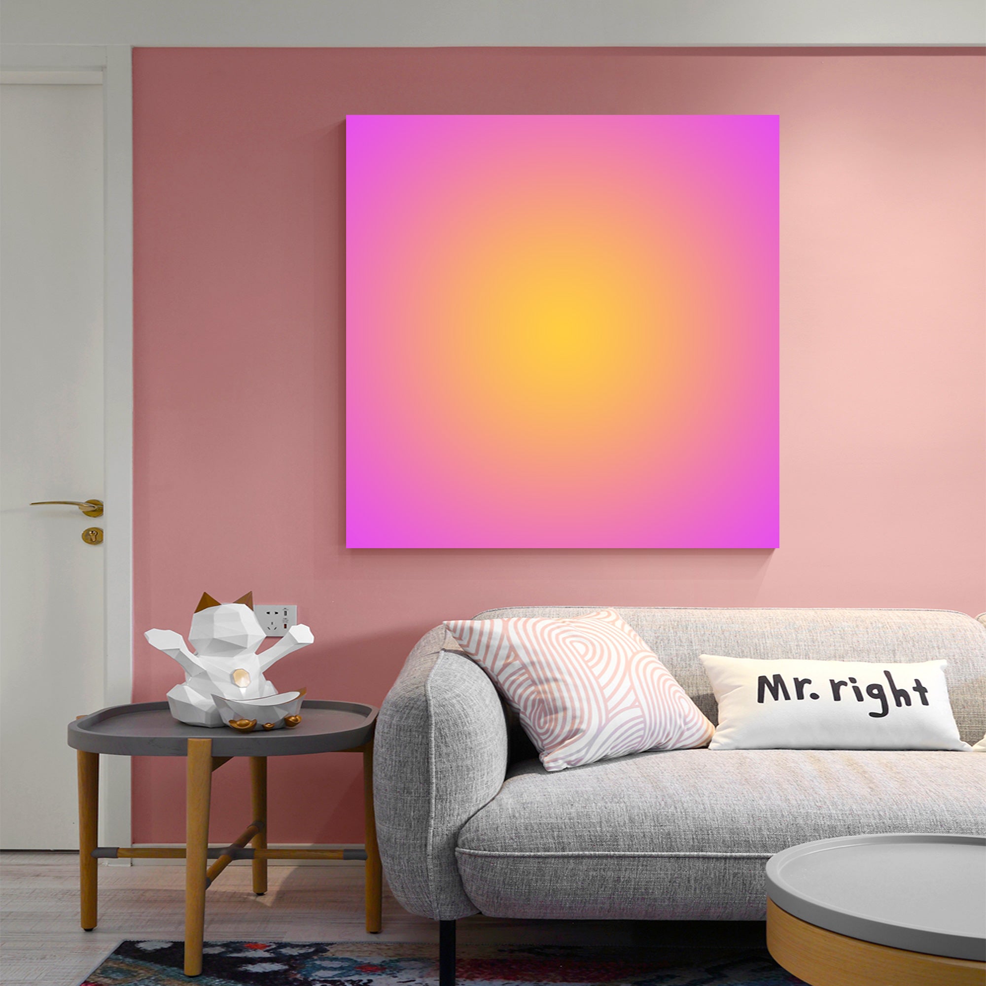 Abstract Fusion Art Painting