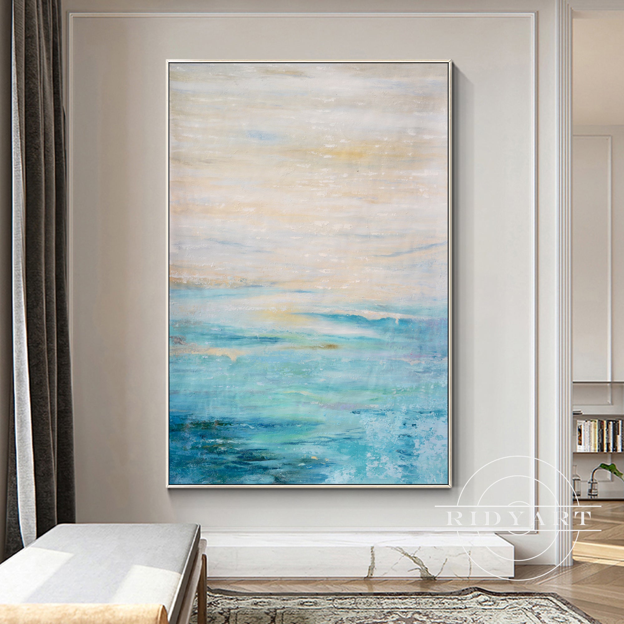 Wandkunst „Sage Green Mountain“