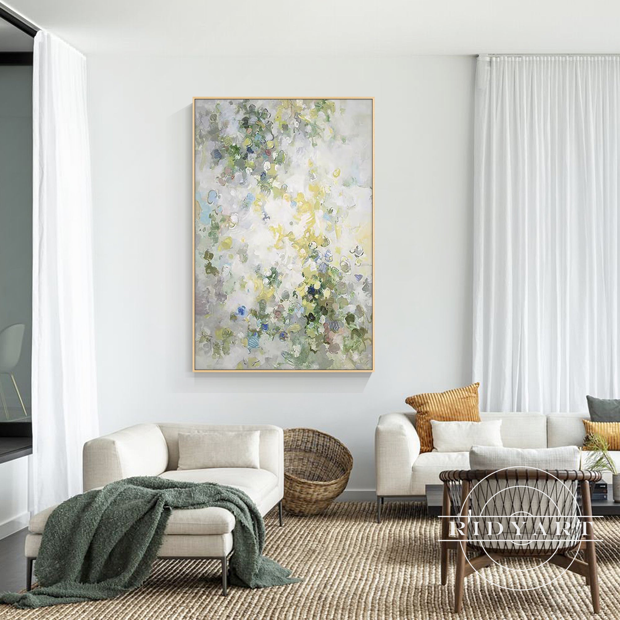 Wandkunst „Sage Green Mountain“