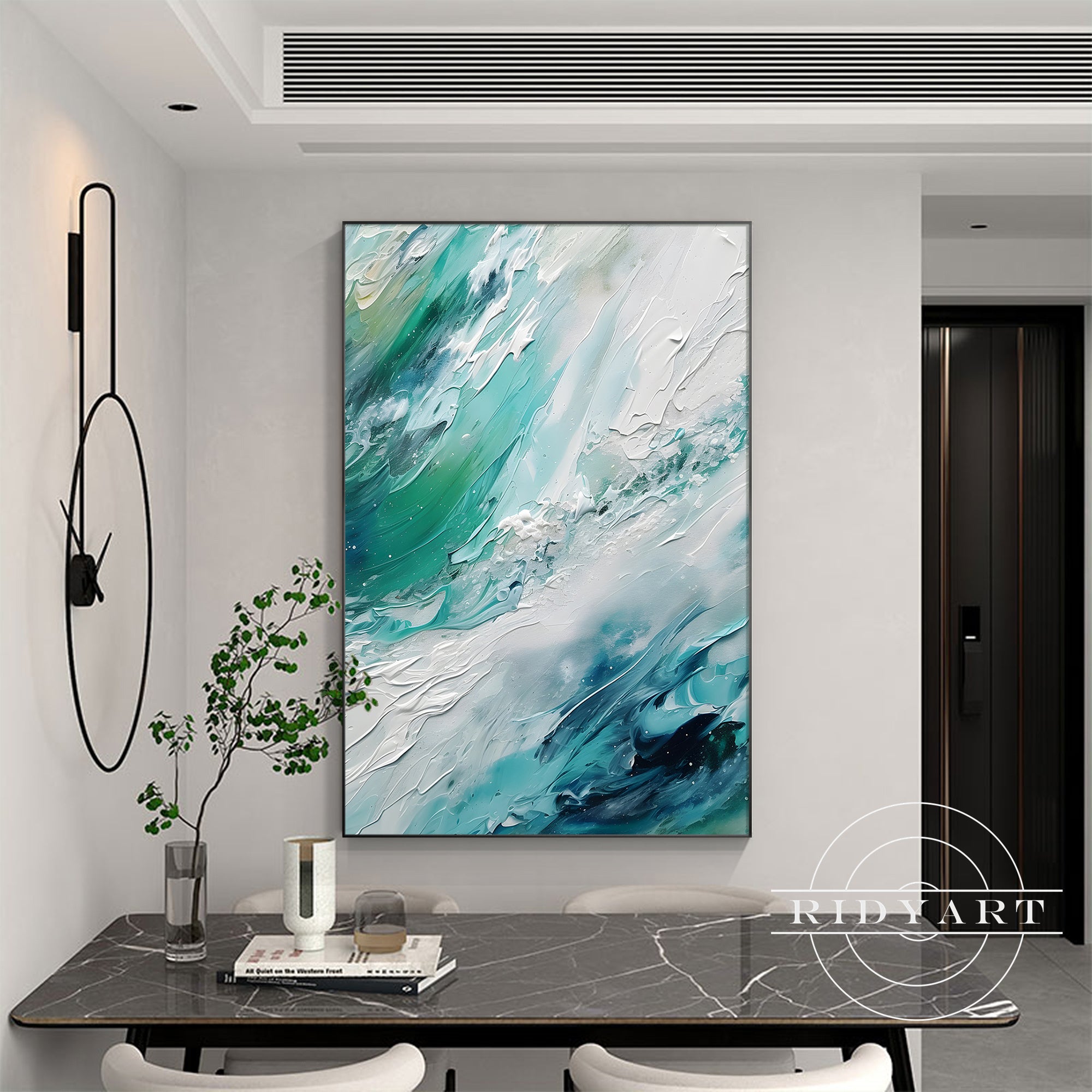 Wandkunst „Sage Green Mountain“