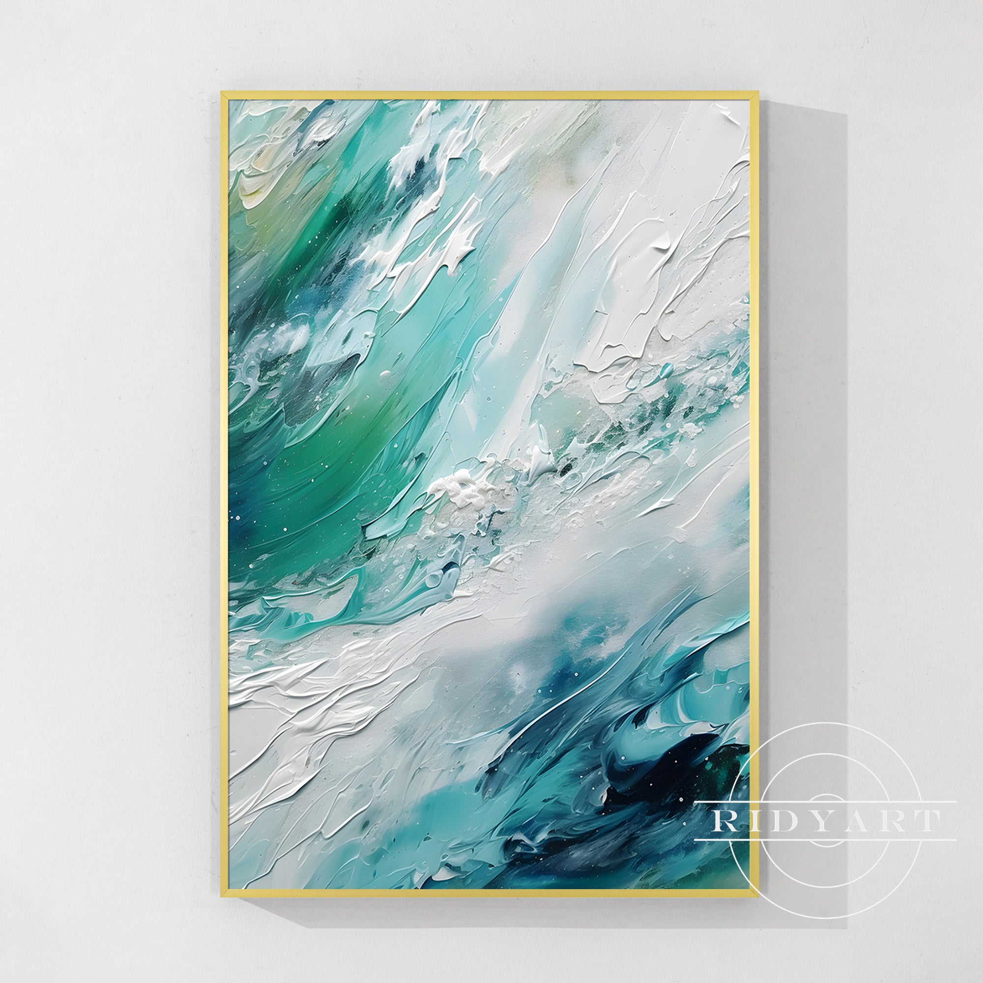 Wandkunst „Sage Green Mountain“