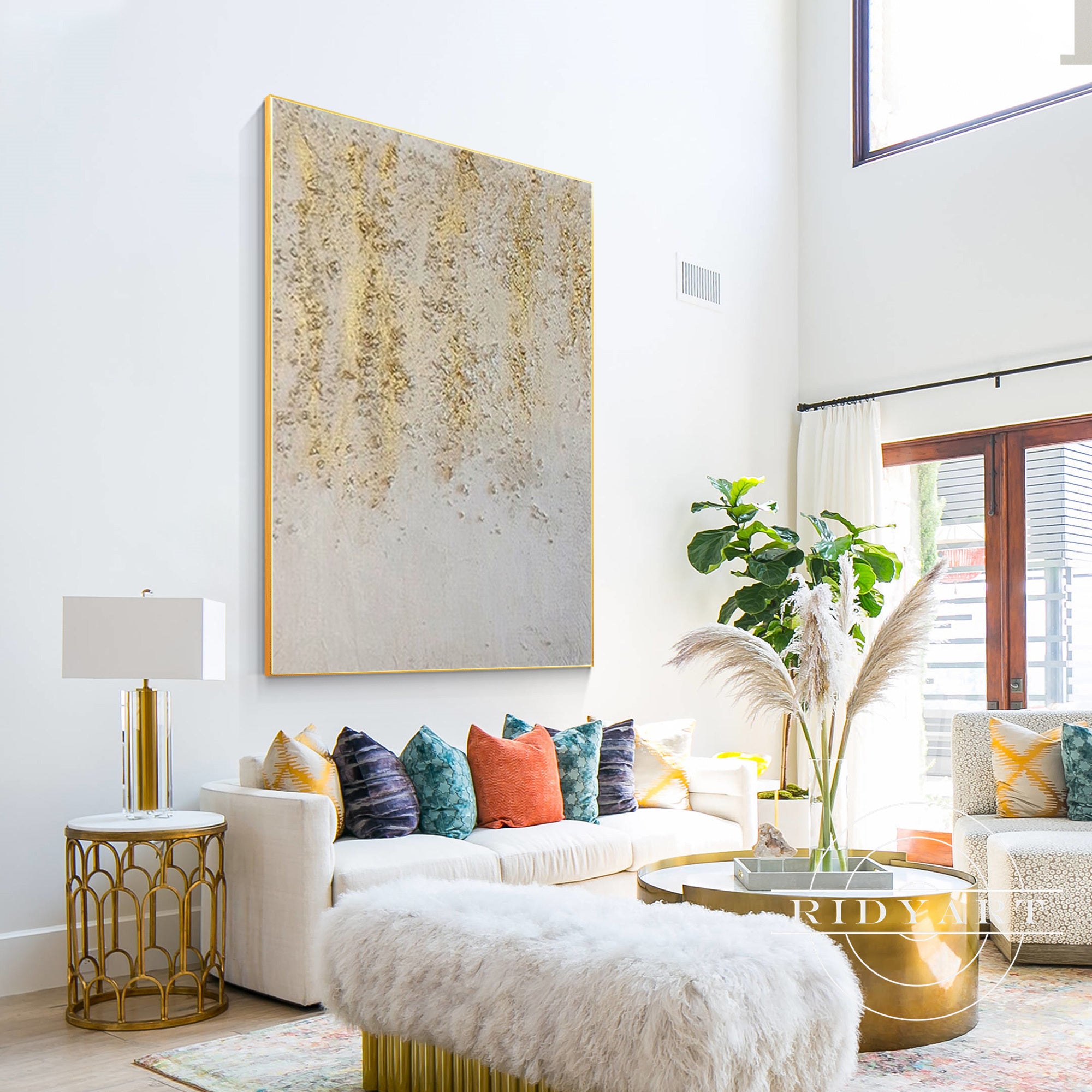 Wandkunst „Sage Green Mountain“