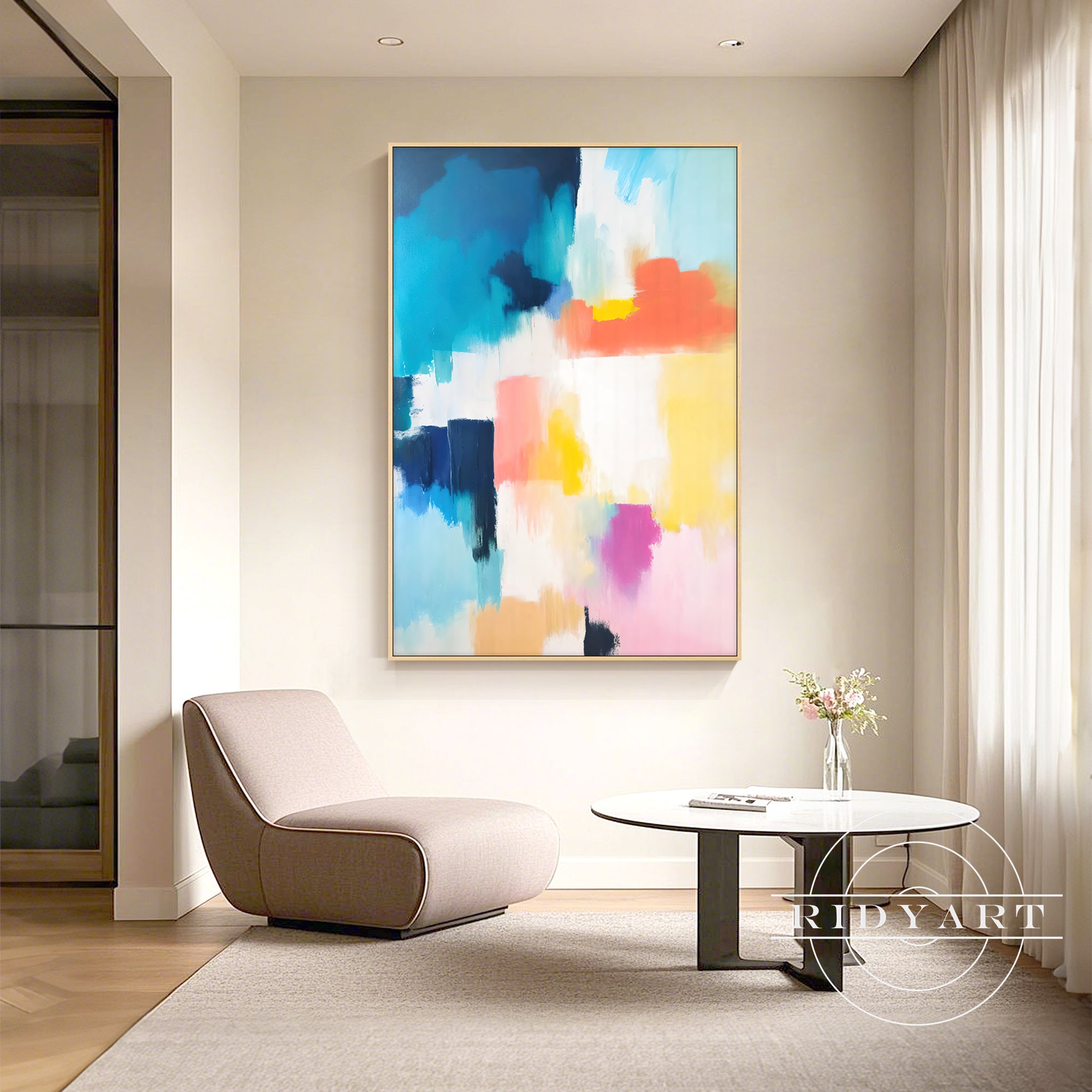 Wandkunst „Sage Green Mountain“