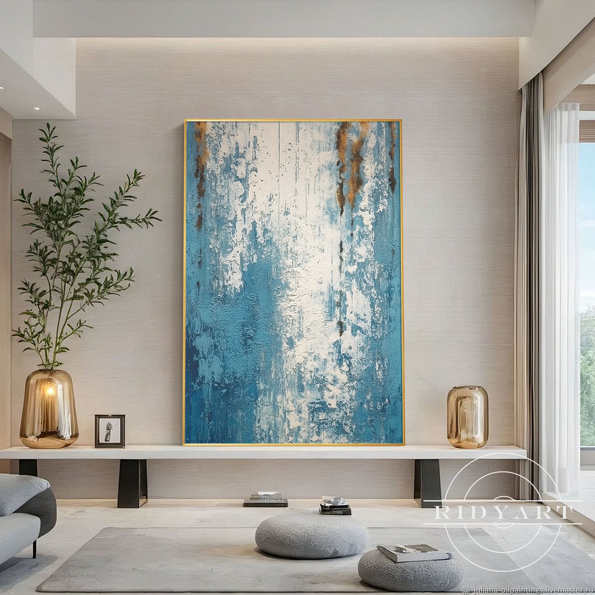 Wandkunst „Sage Green Mountain“