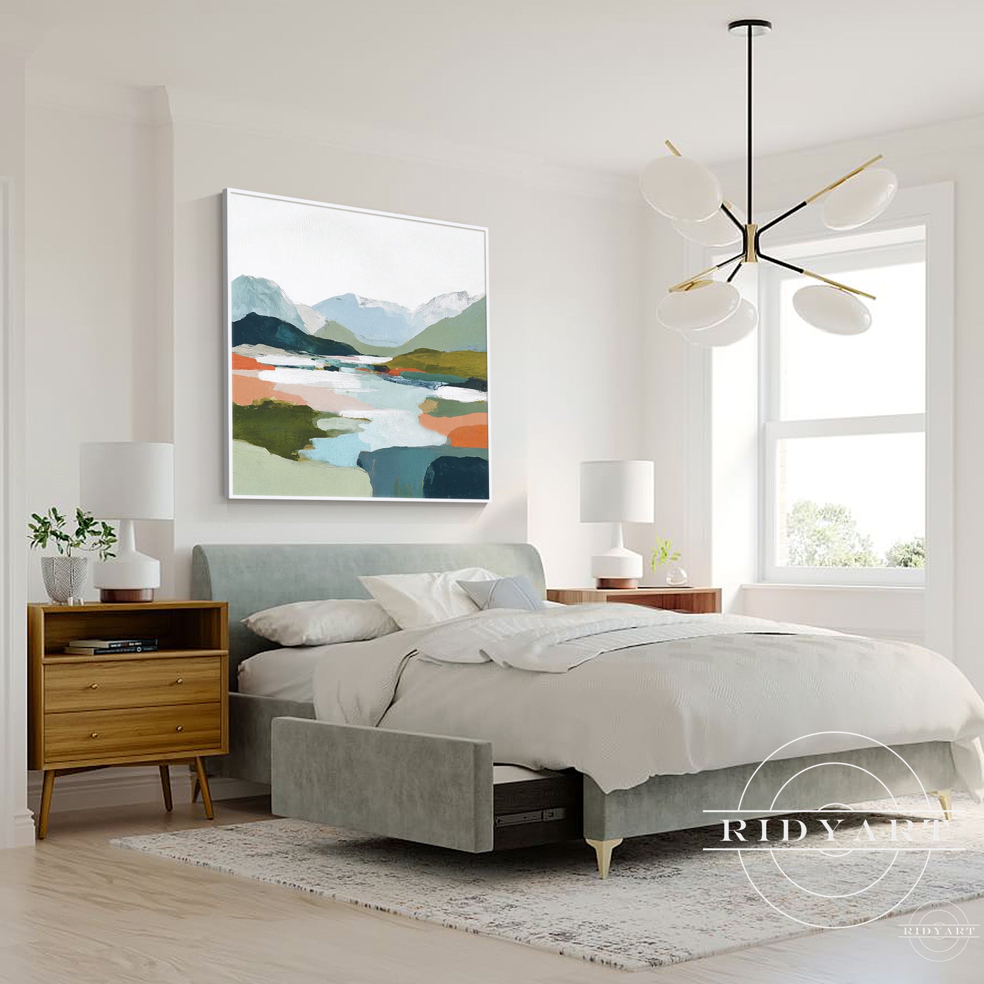 Art mural abstrait_BAUS0848