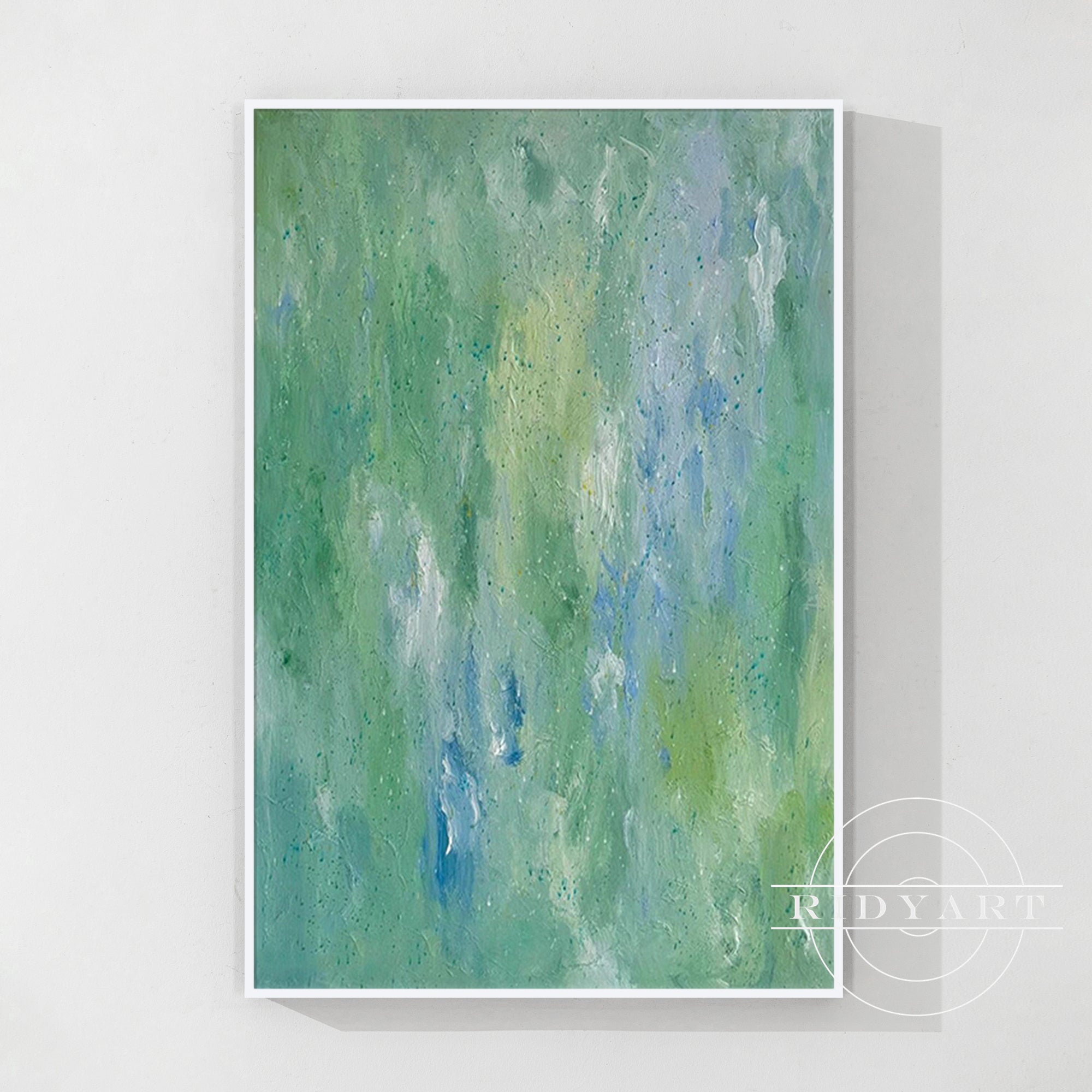 Nebeliger Morgen Landschaftsgemälde