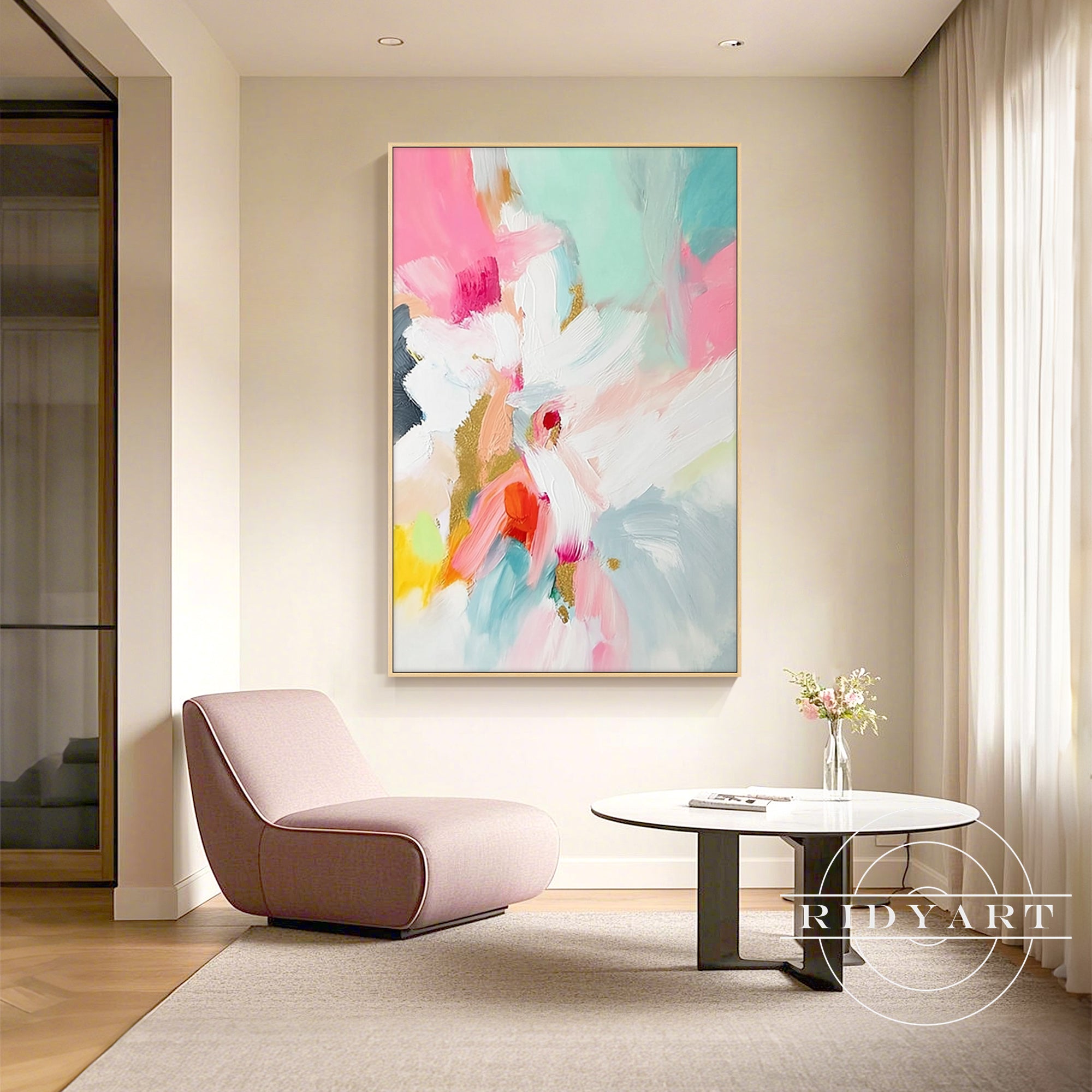 Art mural abstrait_BAUS0878