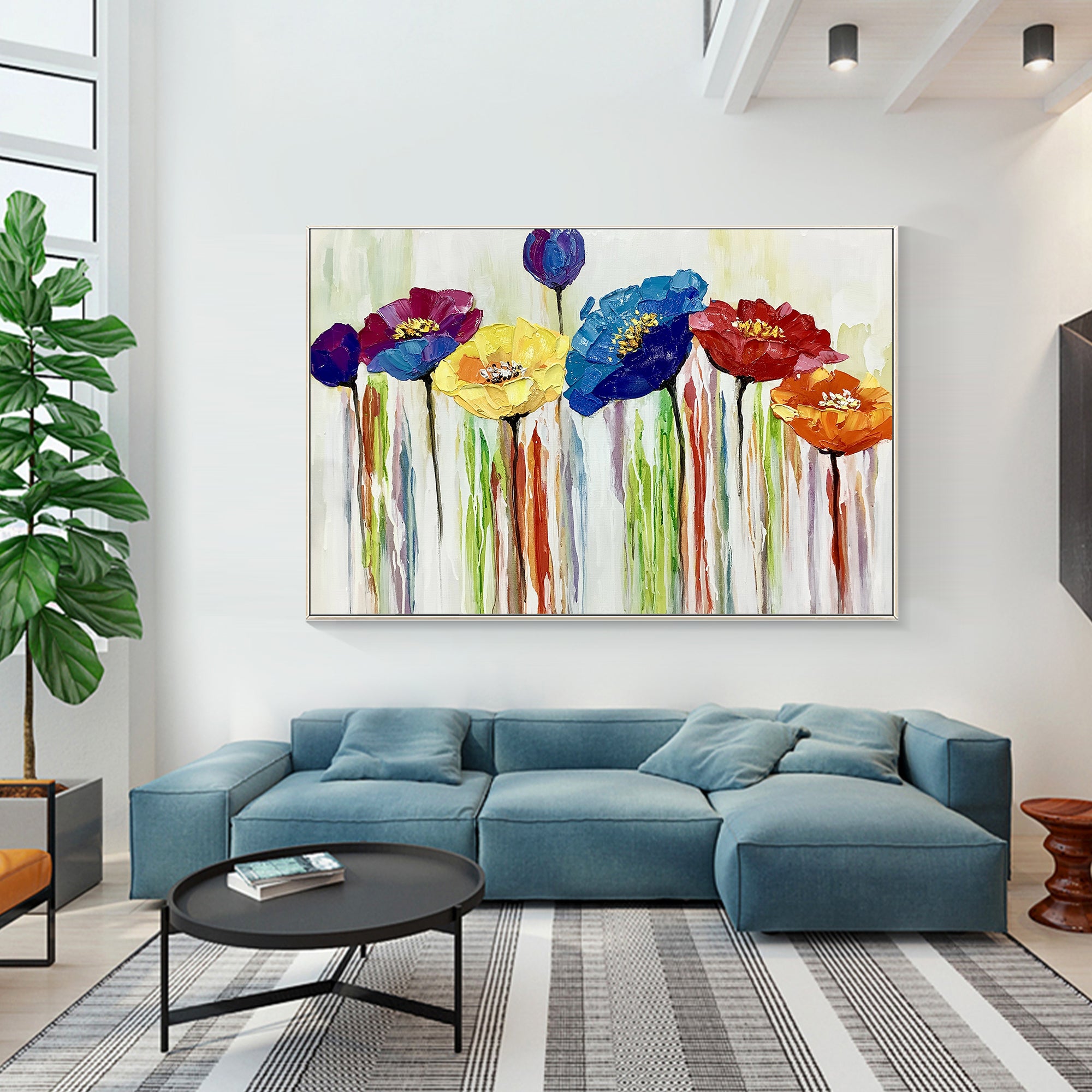 California Poppy Flower Painting