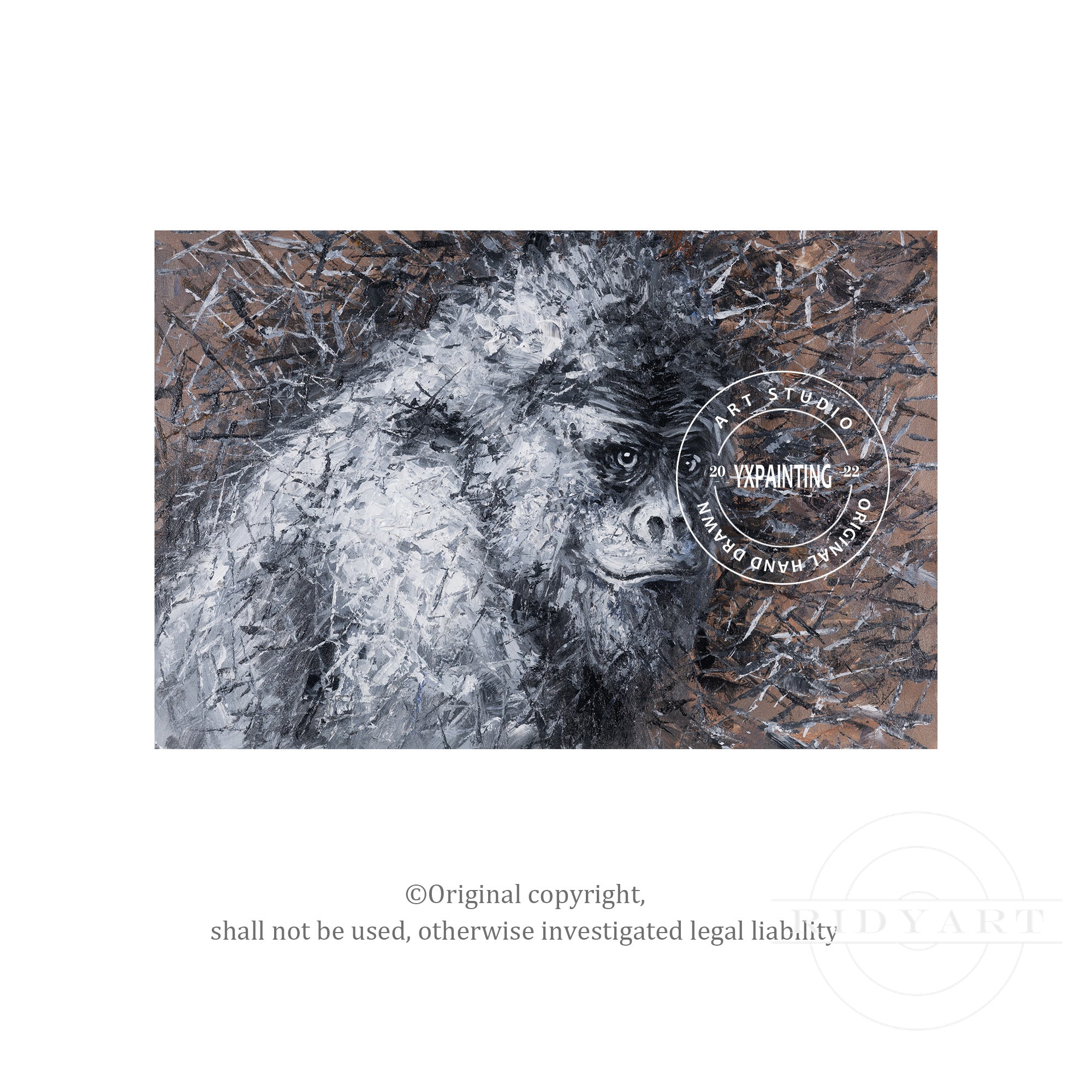 Wandkunst „Sage Green Mountain“
