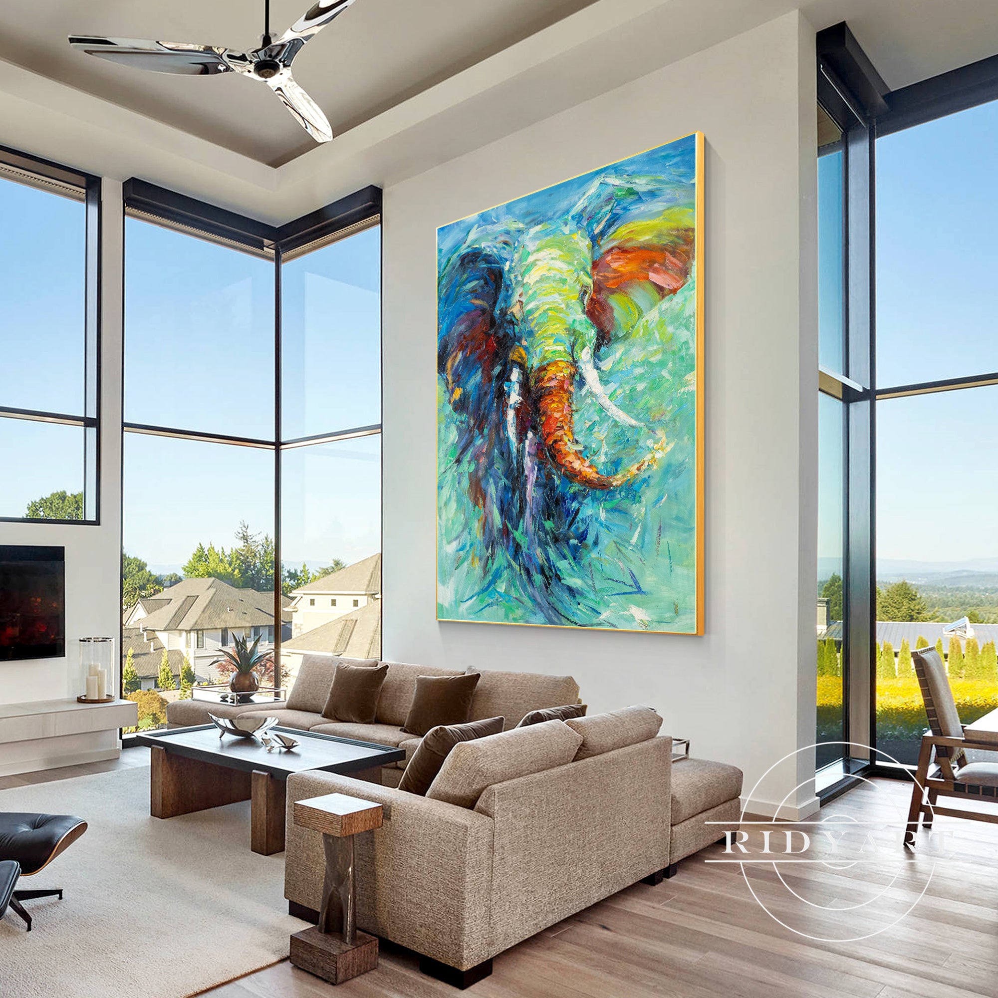 Elephant Wall Art_045