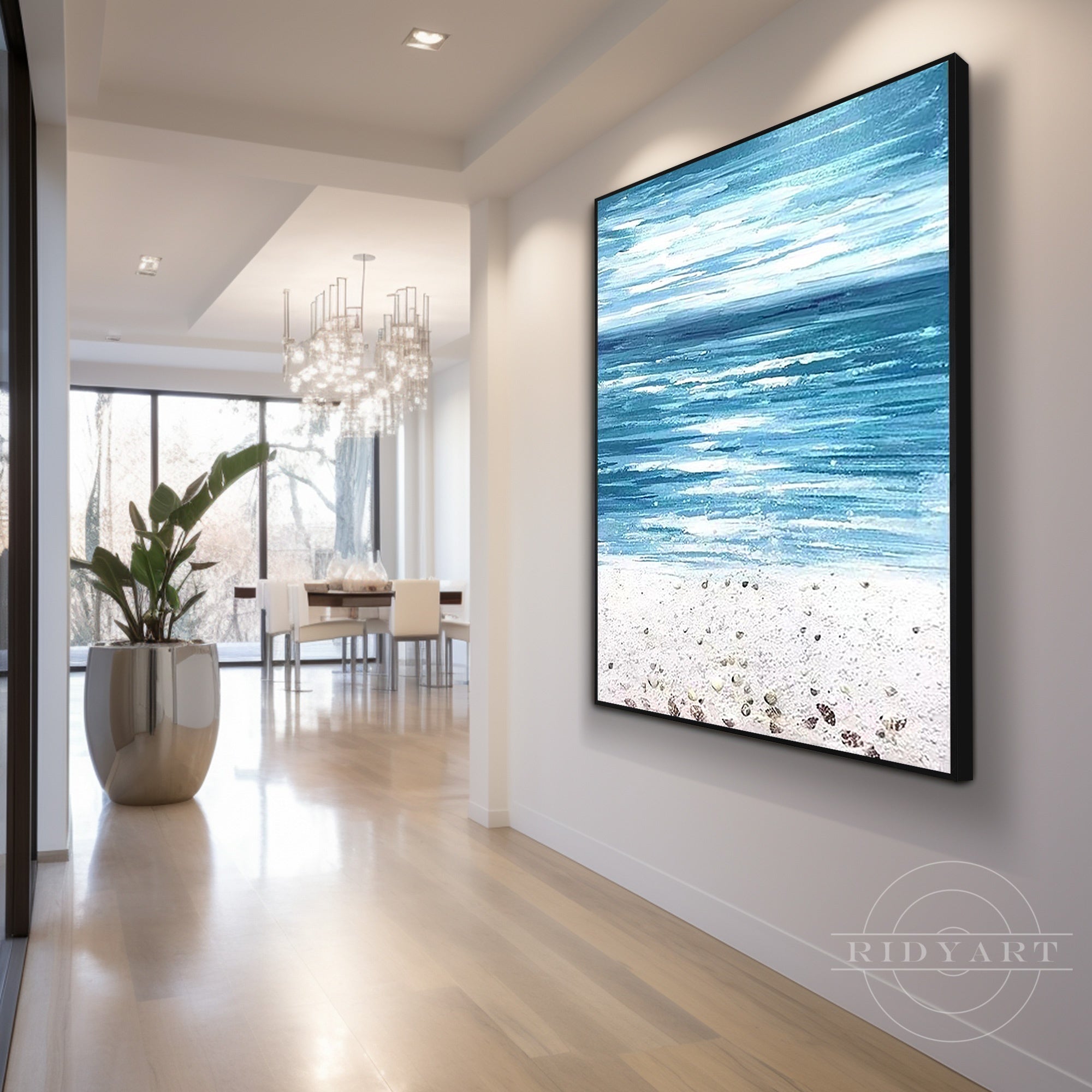 Blue Ocean Wall Art_0717