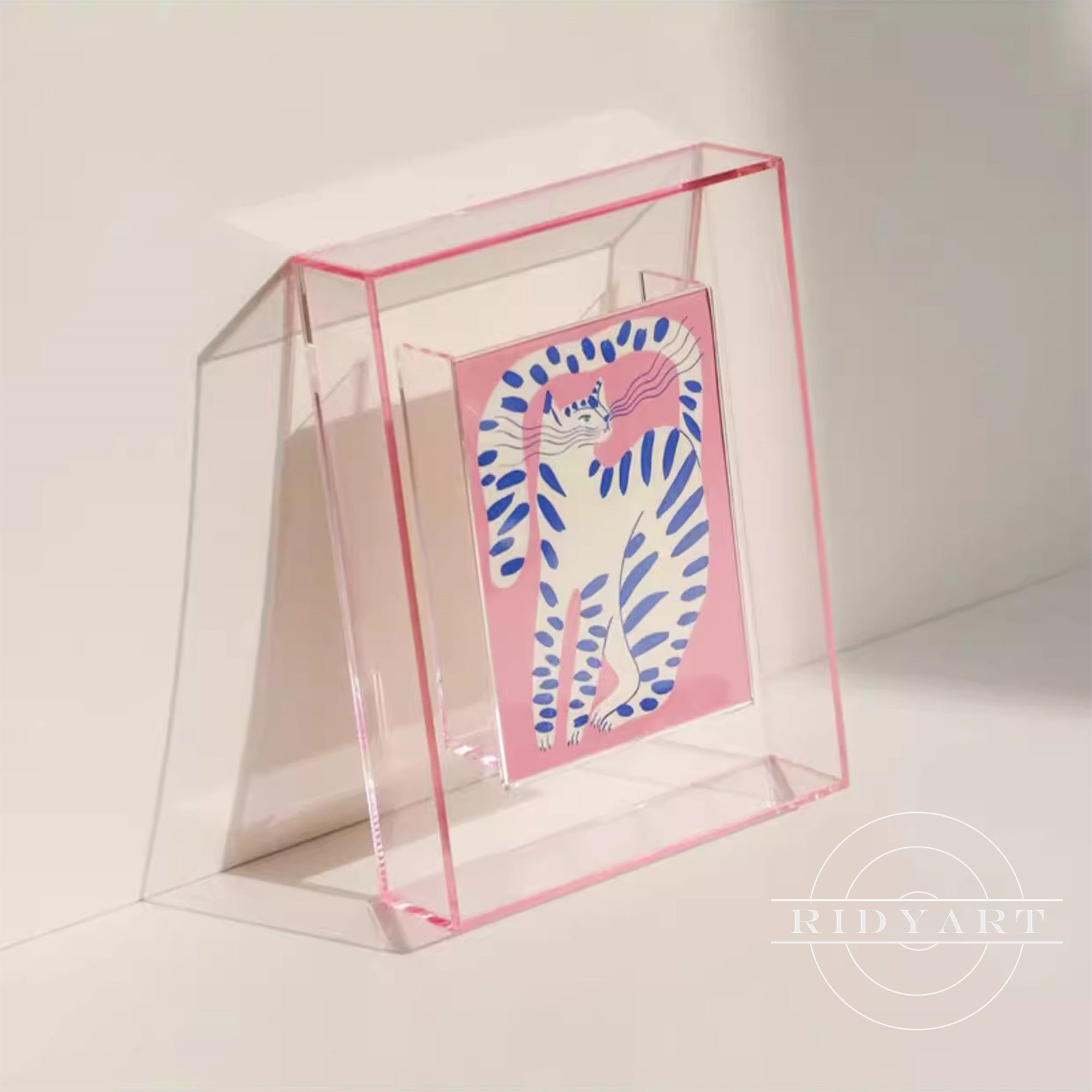 Colorful layered box design for home decor and organization