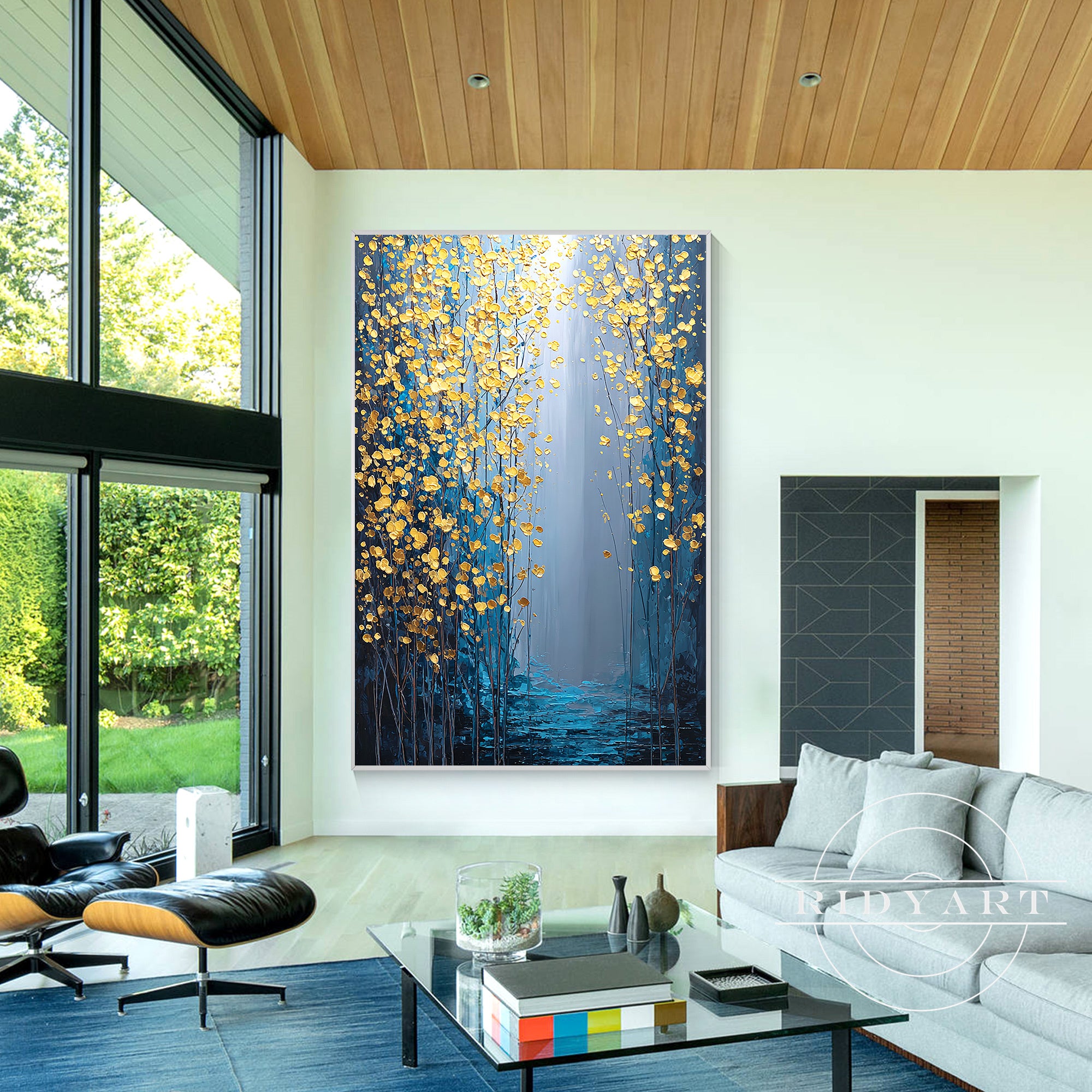 Wandkunst „Sage Green Mountain“