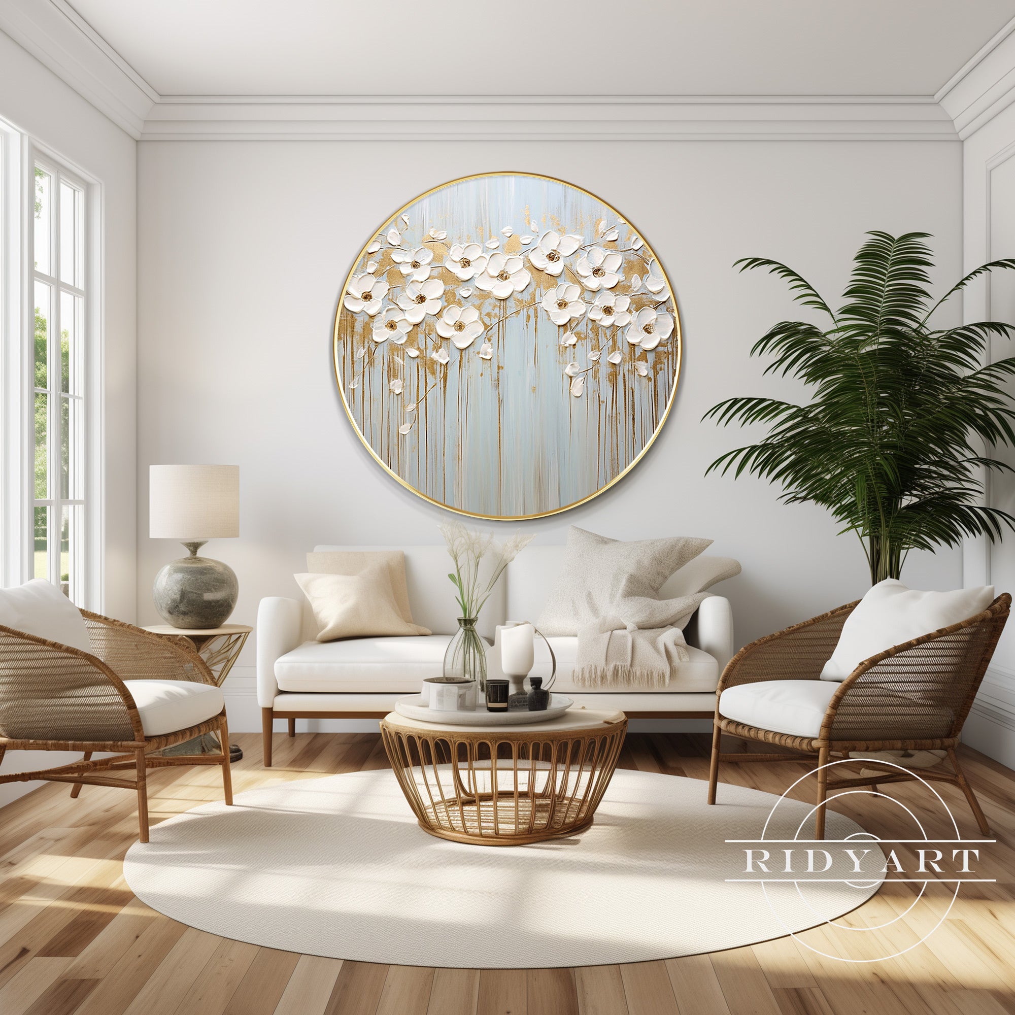 Flowers wall art_17