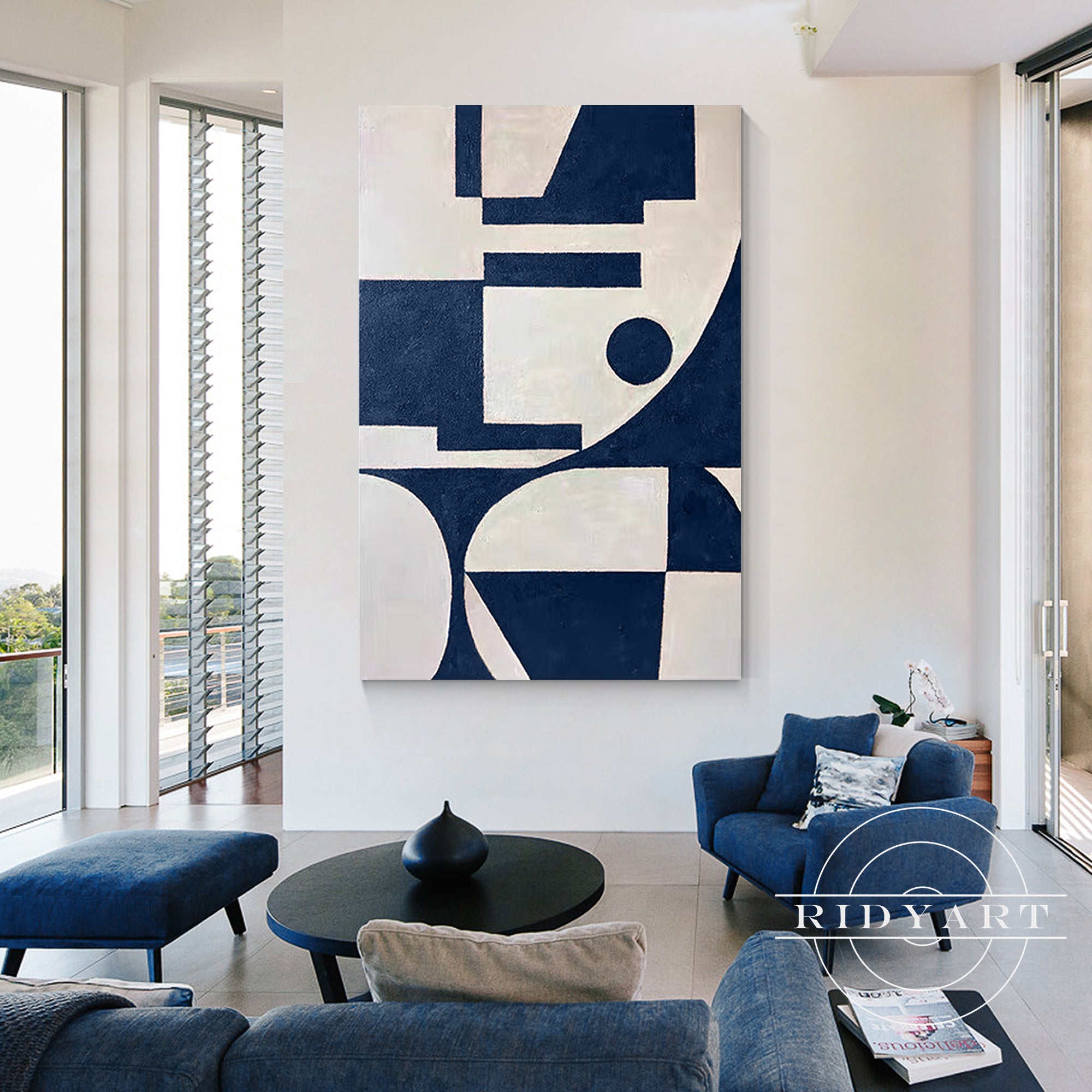 Wandkunst „Sage Green Mountain“