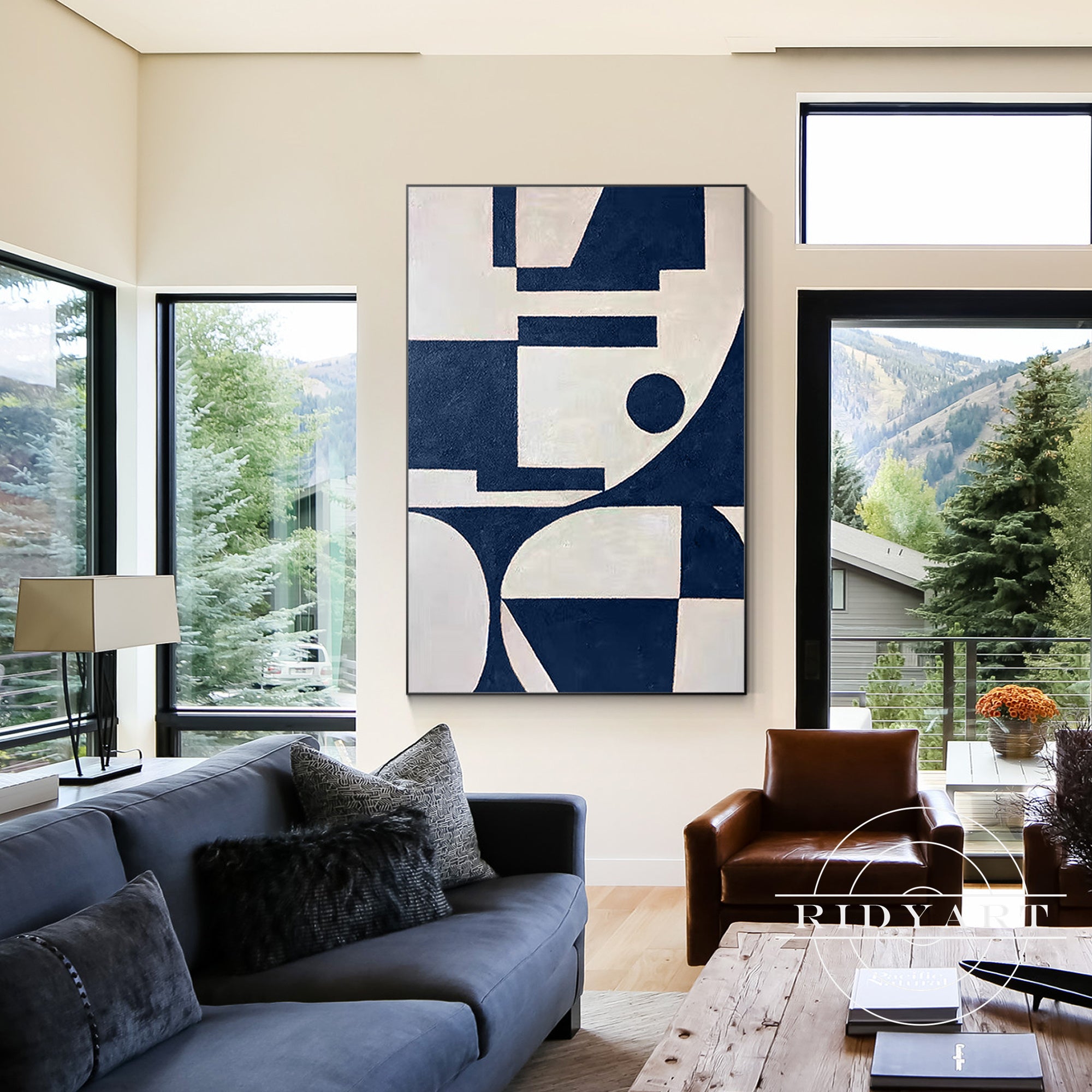 Wandkunst „Sage Green Mountain“