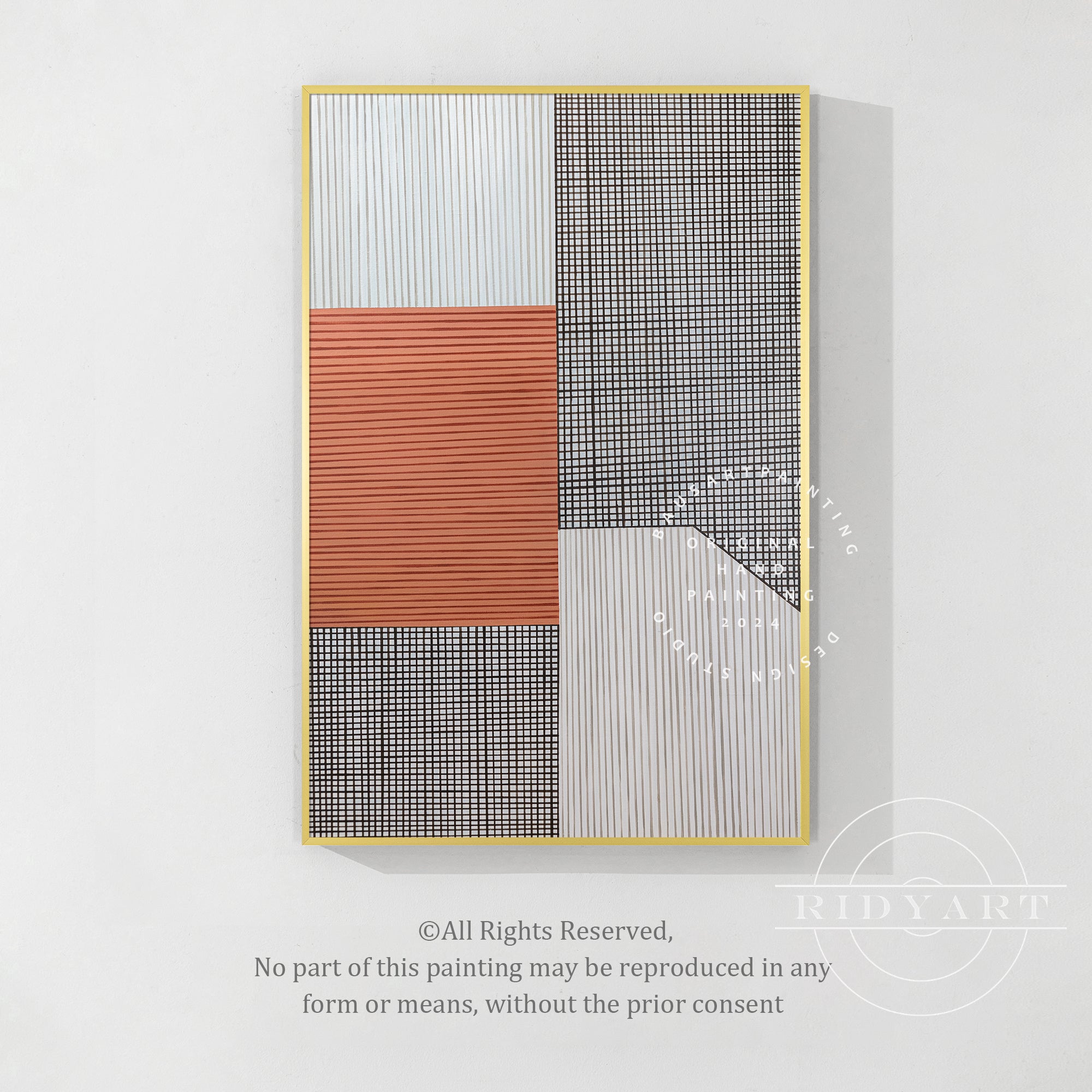 Geometric wall art _0775