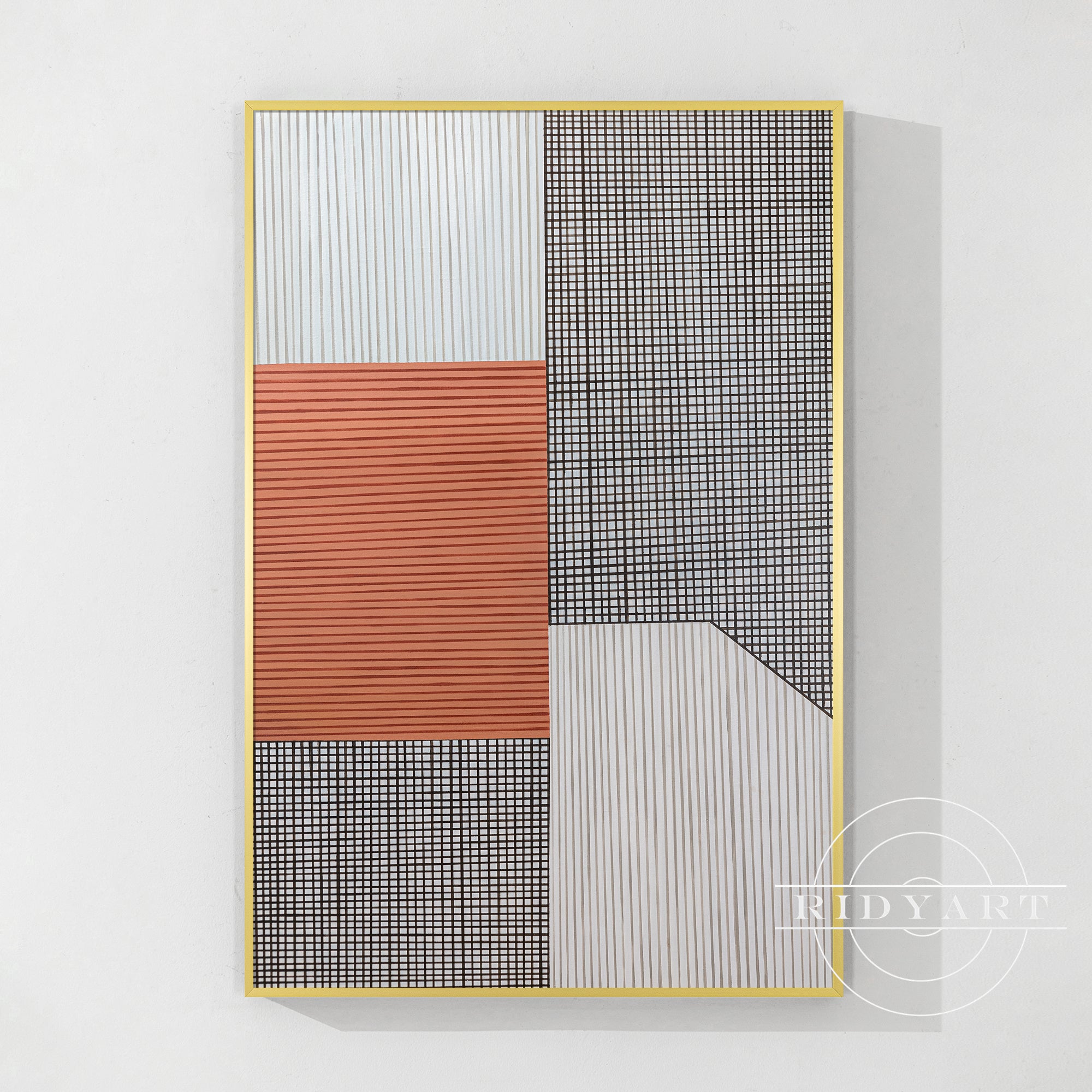 Geometric wall art _0775