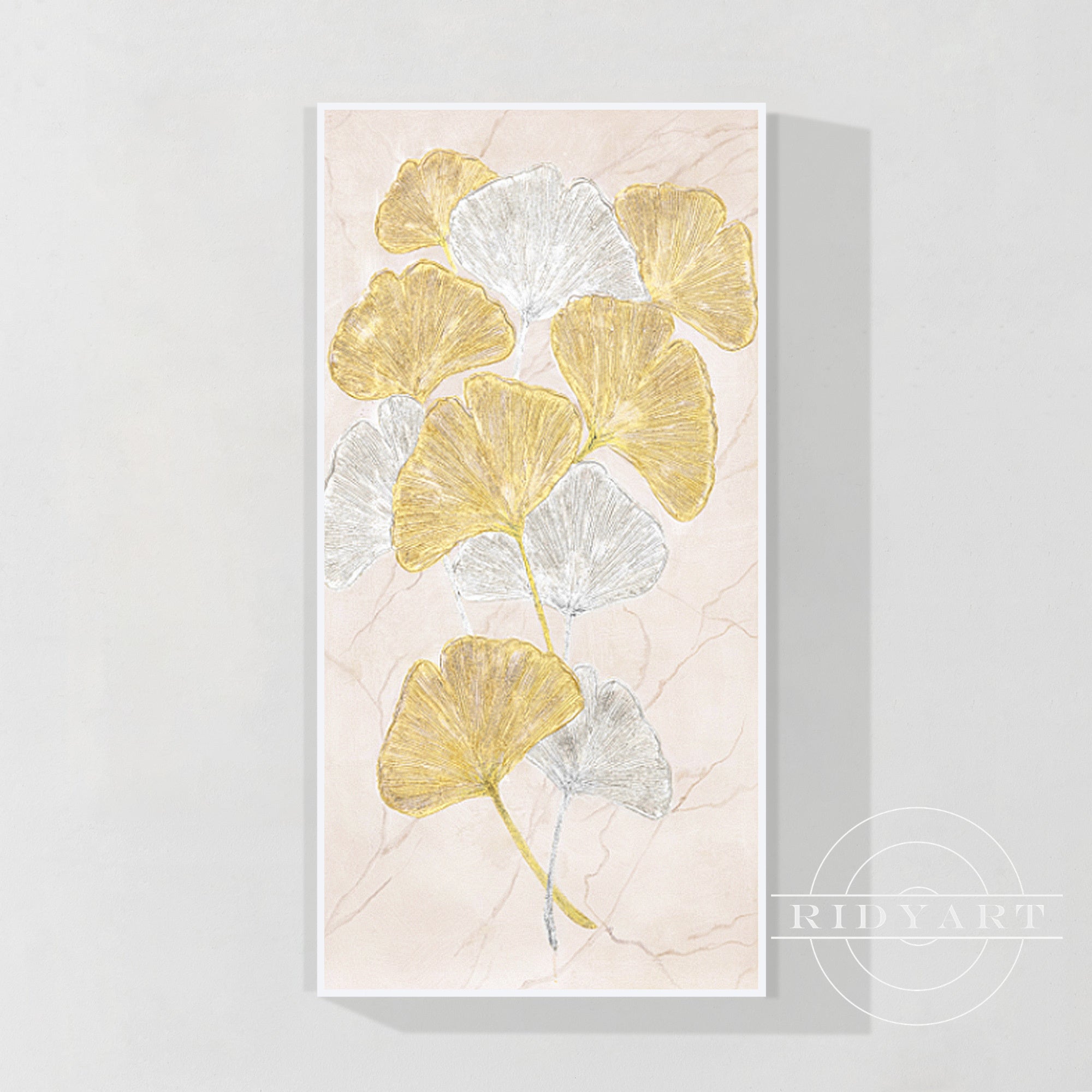 Ginkgo wall art_0586