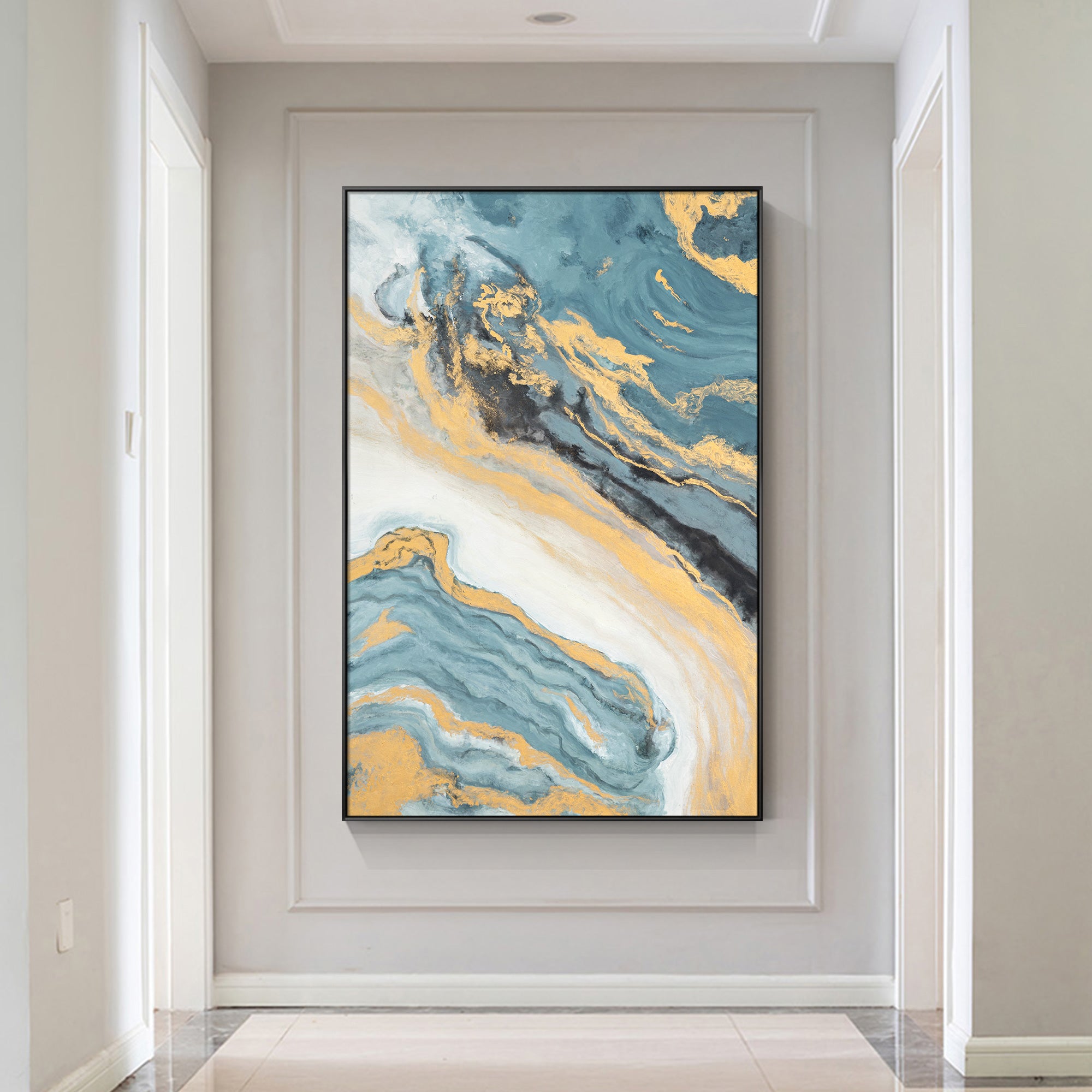 Gold Beach Ocean Painting