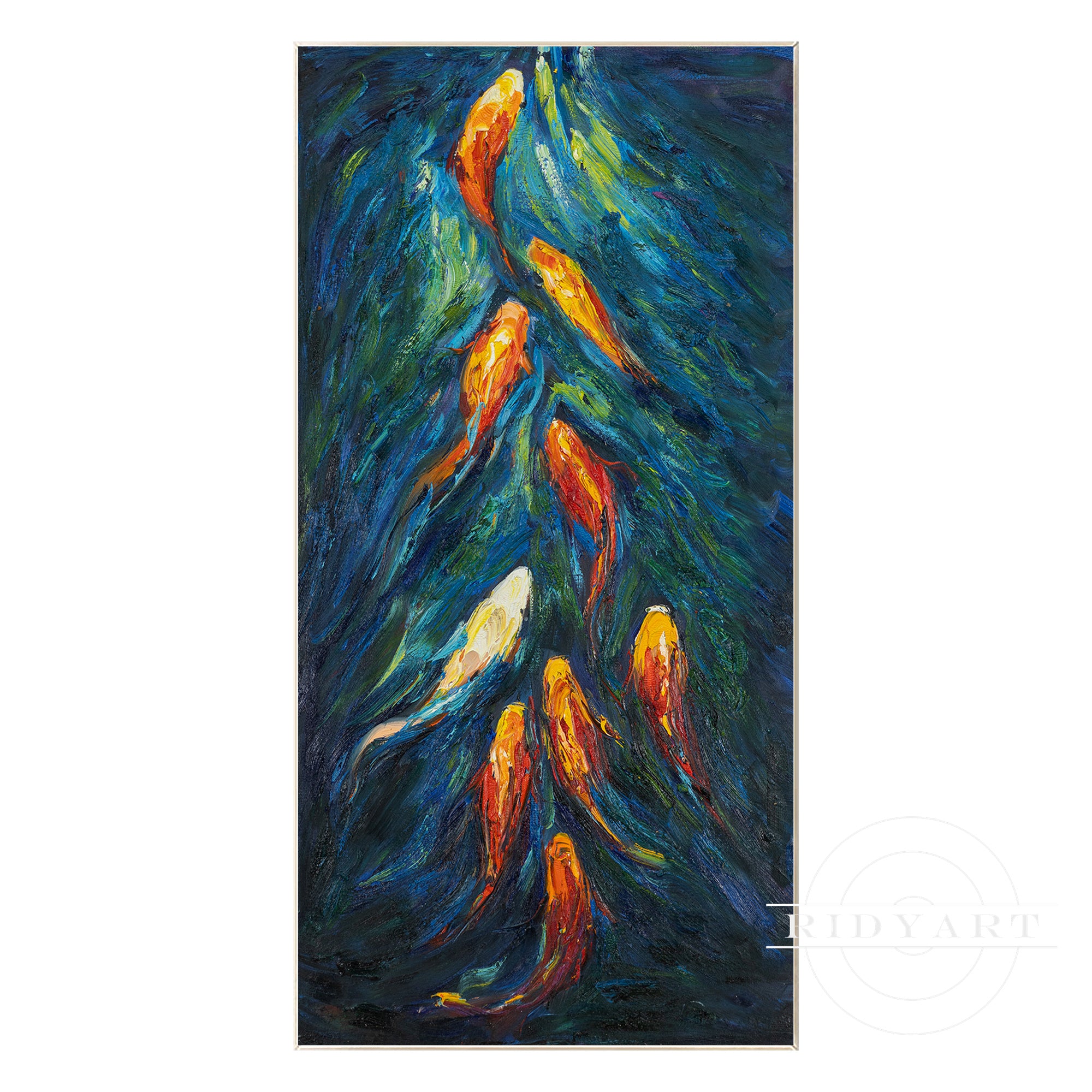 Koi Fish Wall Art