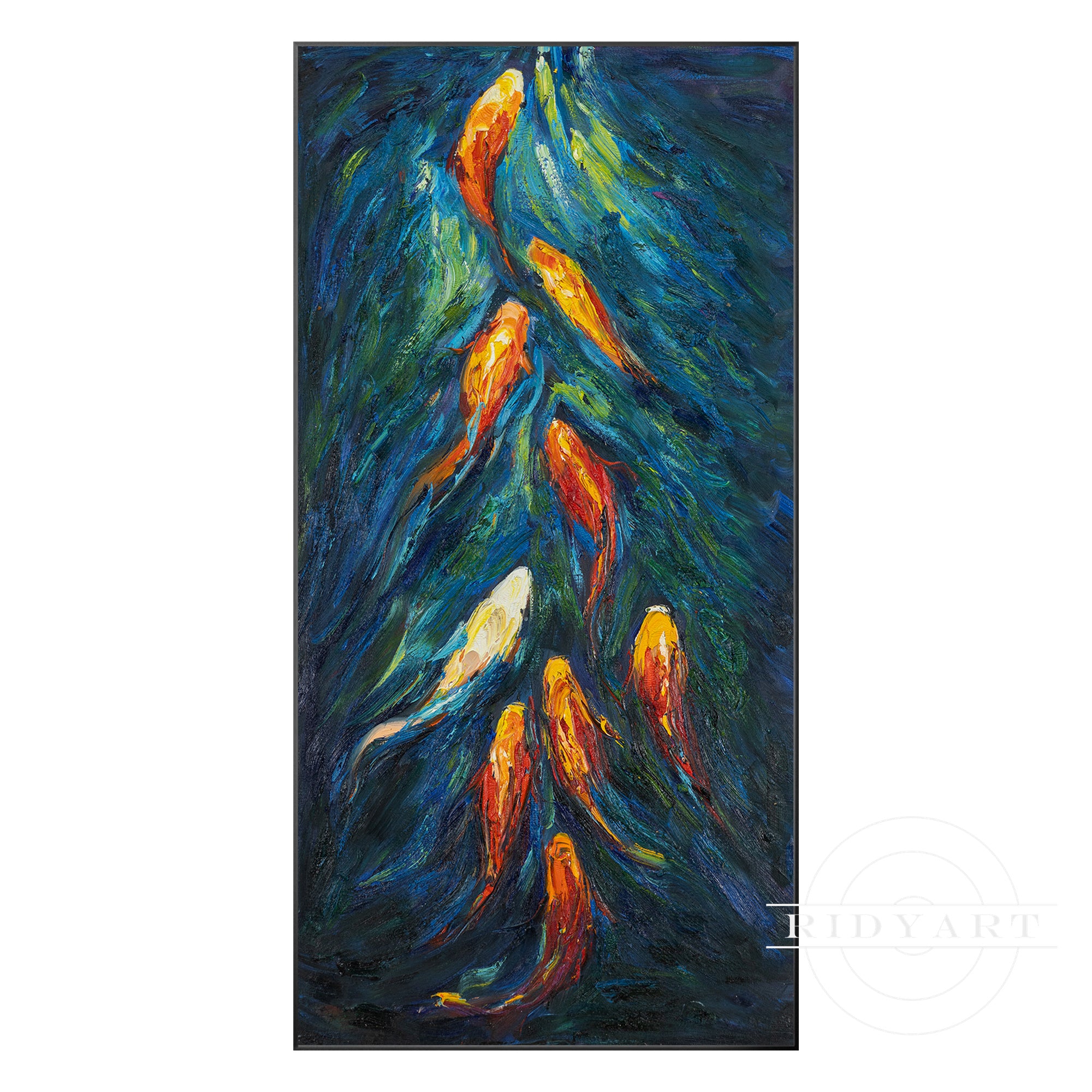Koi Fish Wall Art