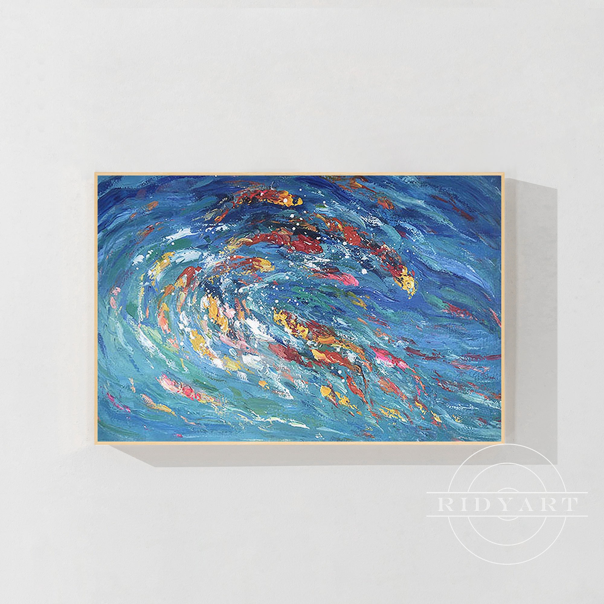 School fish wall art_0221