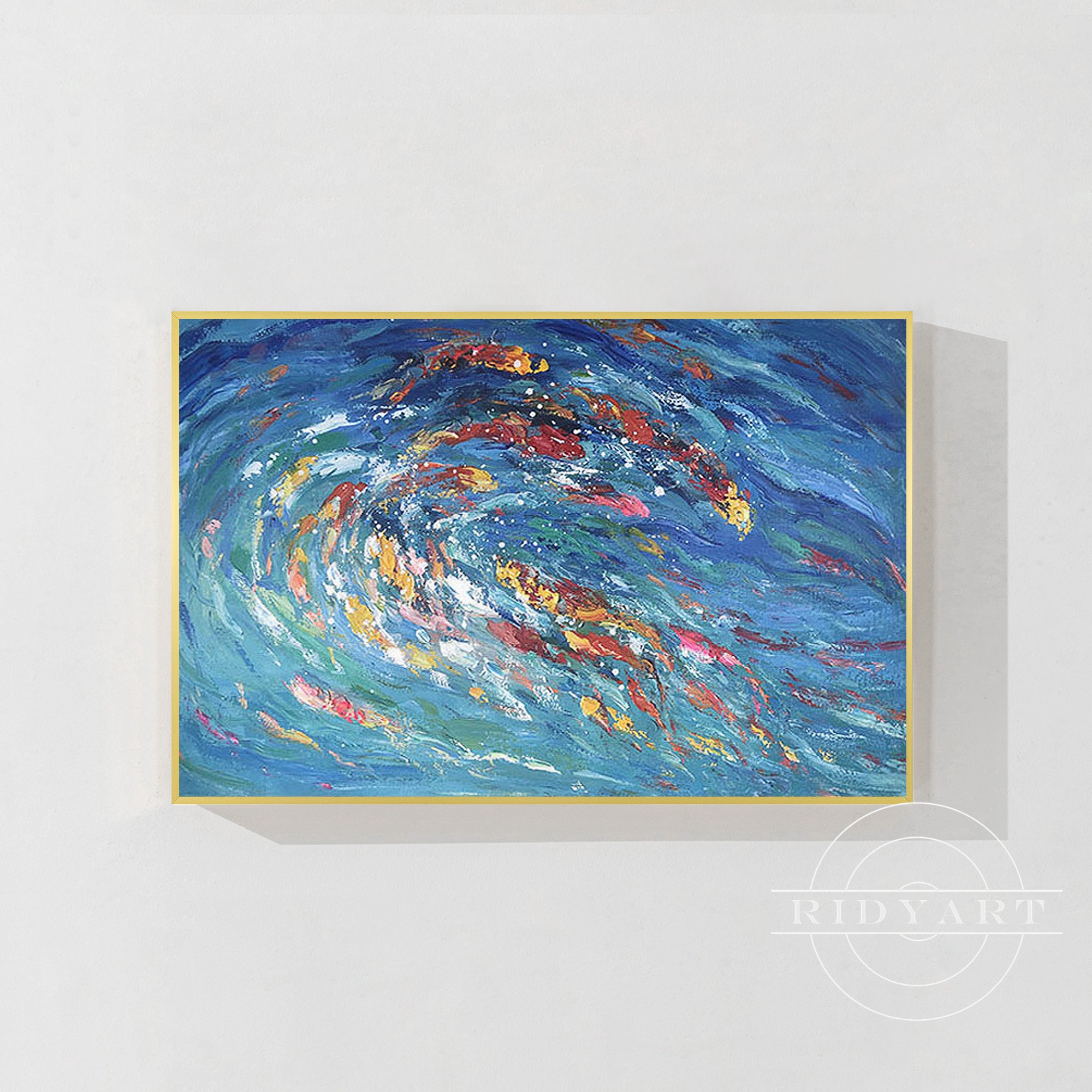 School fish wall art_0221