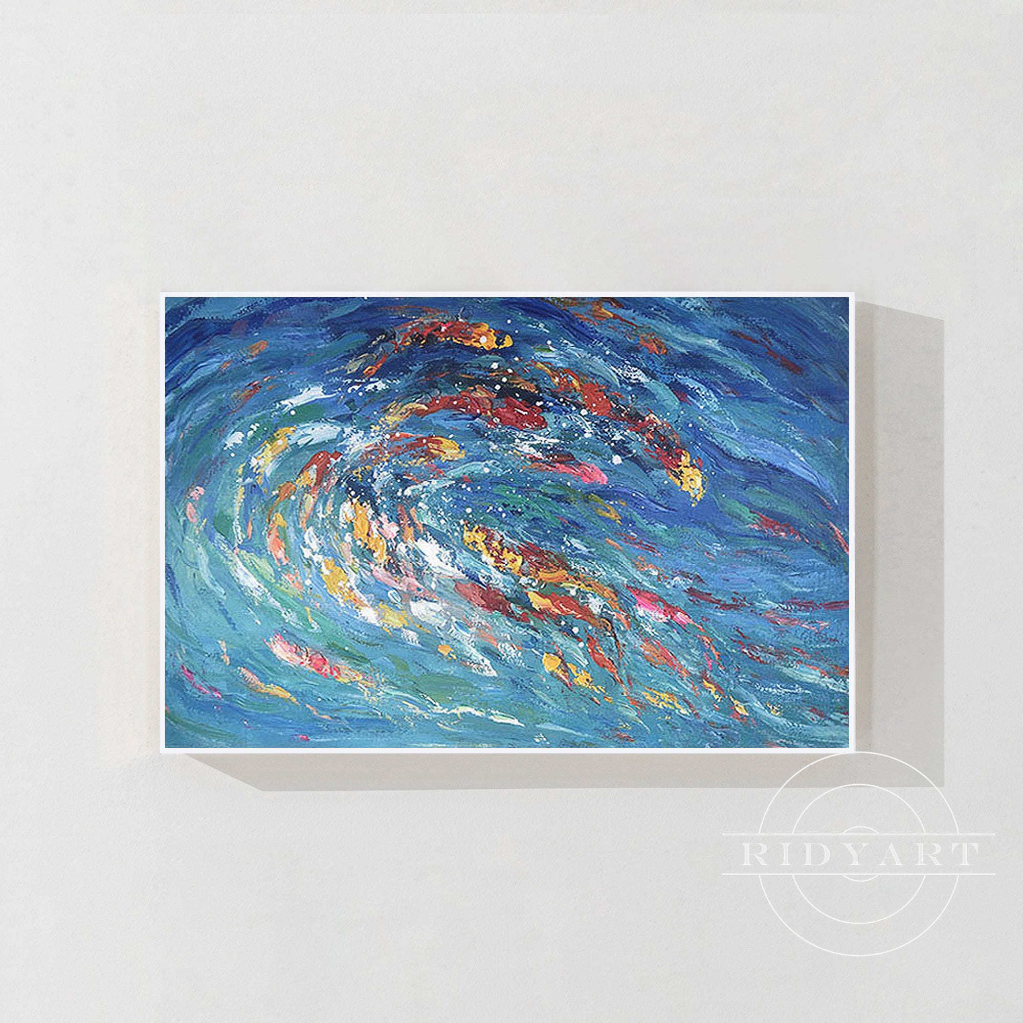 School fish wall art_0221