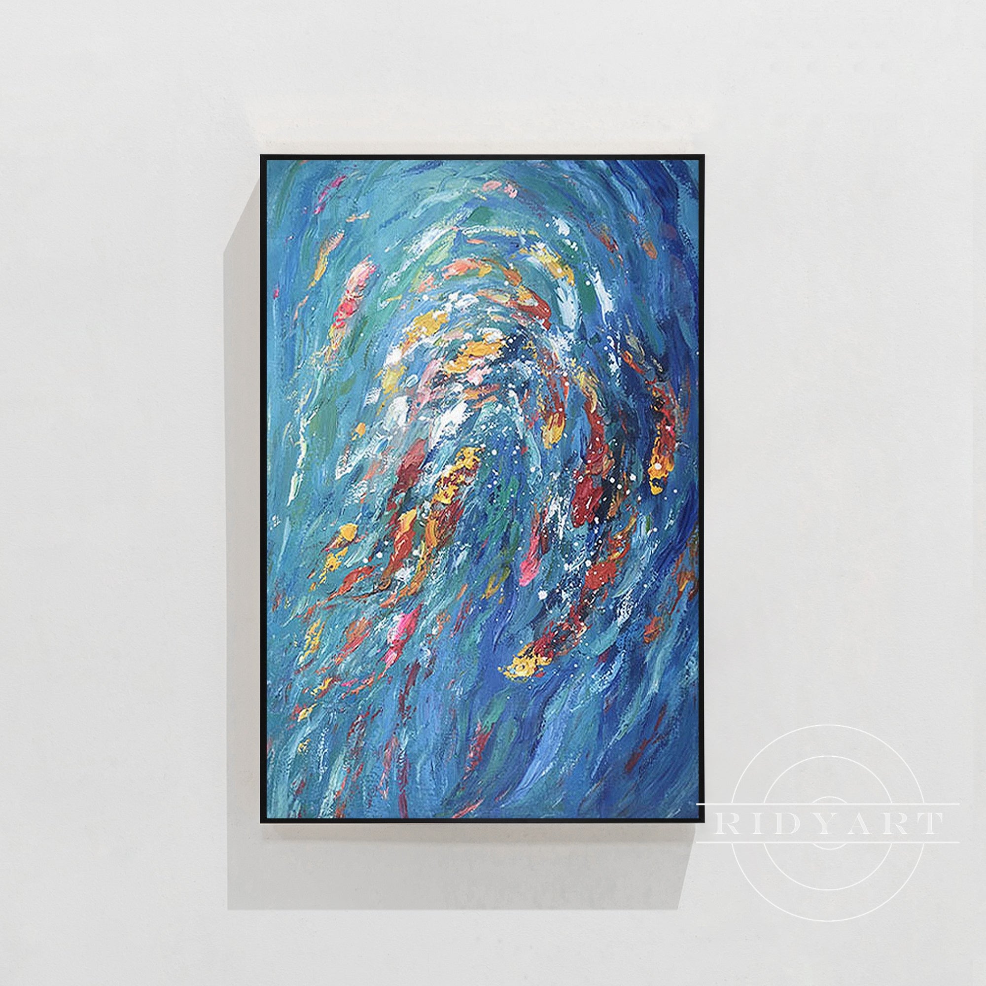 School fish wall art_0221