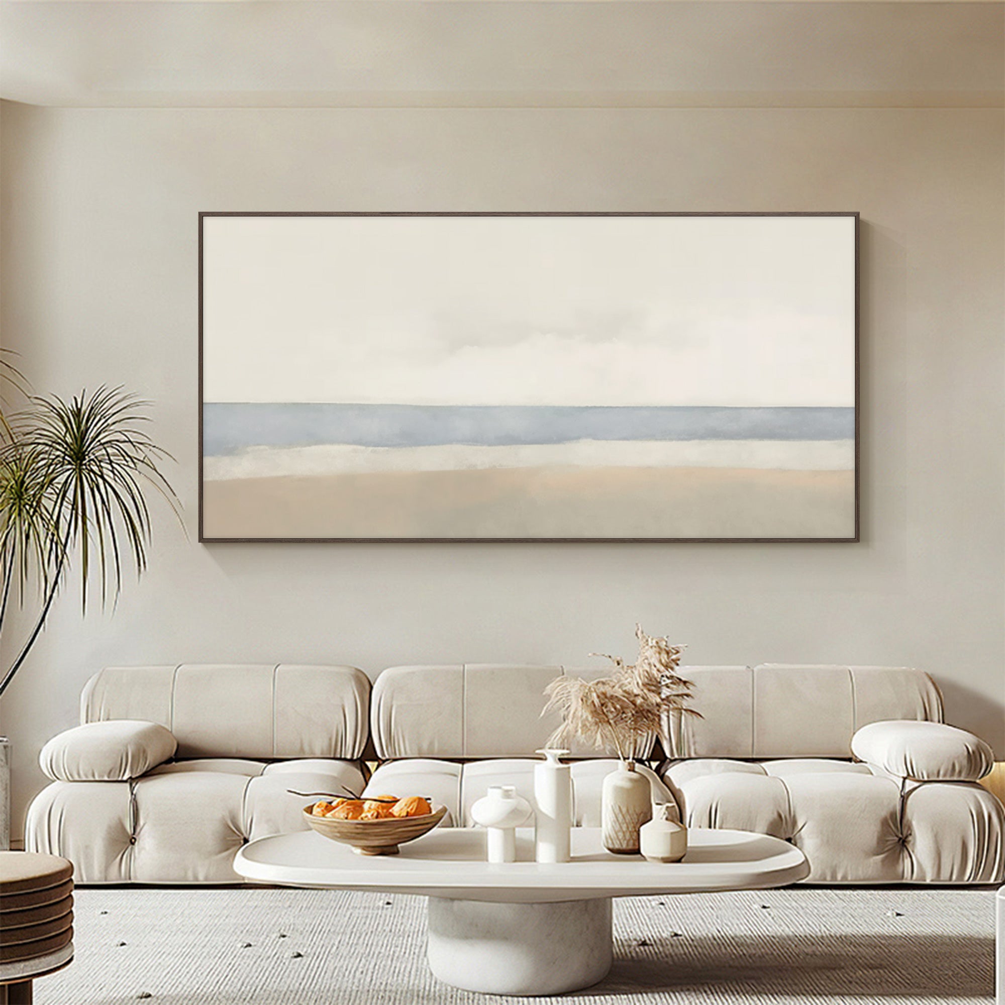 Minimalist abstract oil paingting