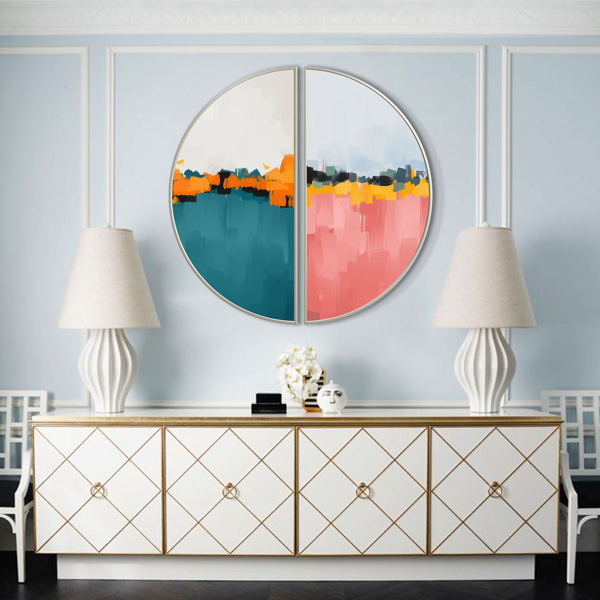 Modern Abstract Oil Painting