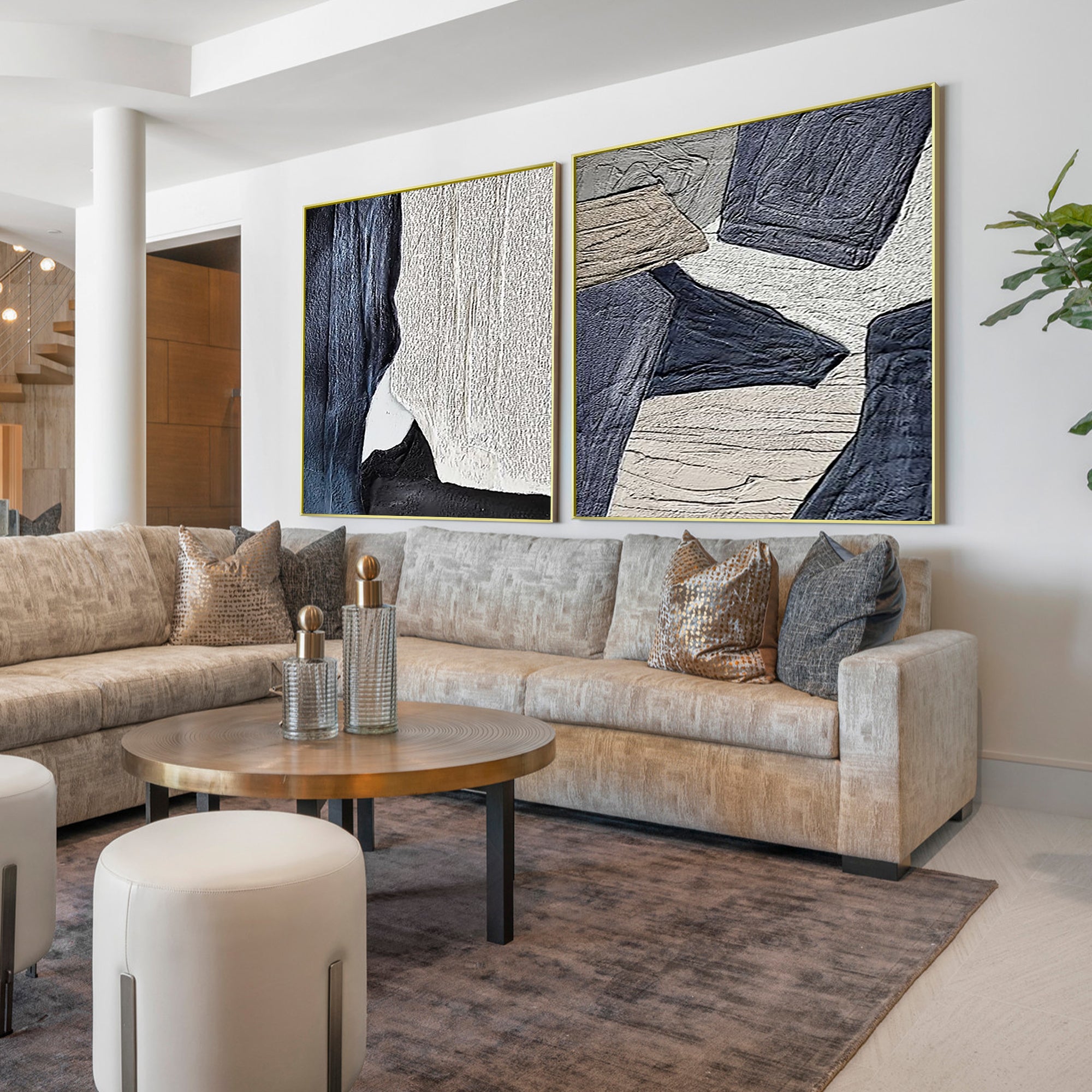 Modern Abstract Oil Painting