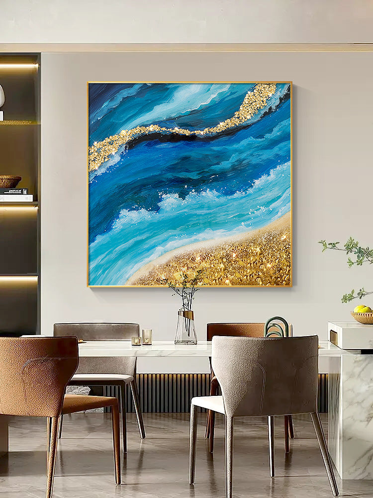 Enchanting Seascape Oil Painting