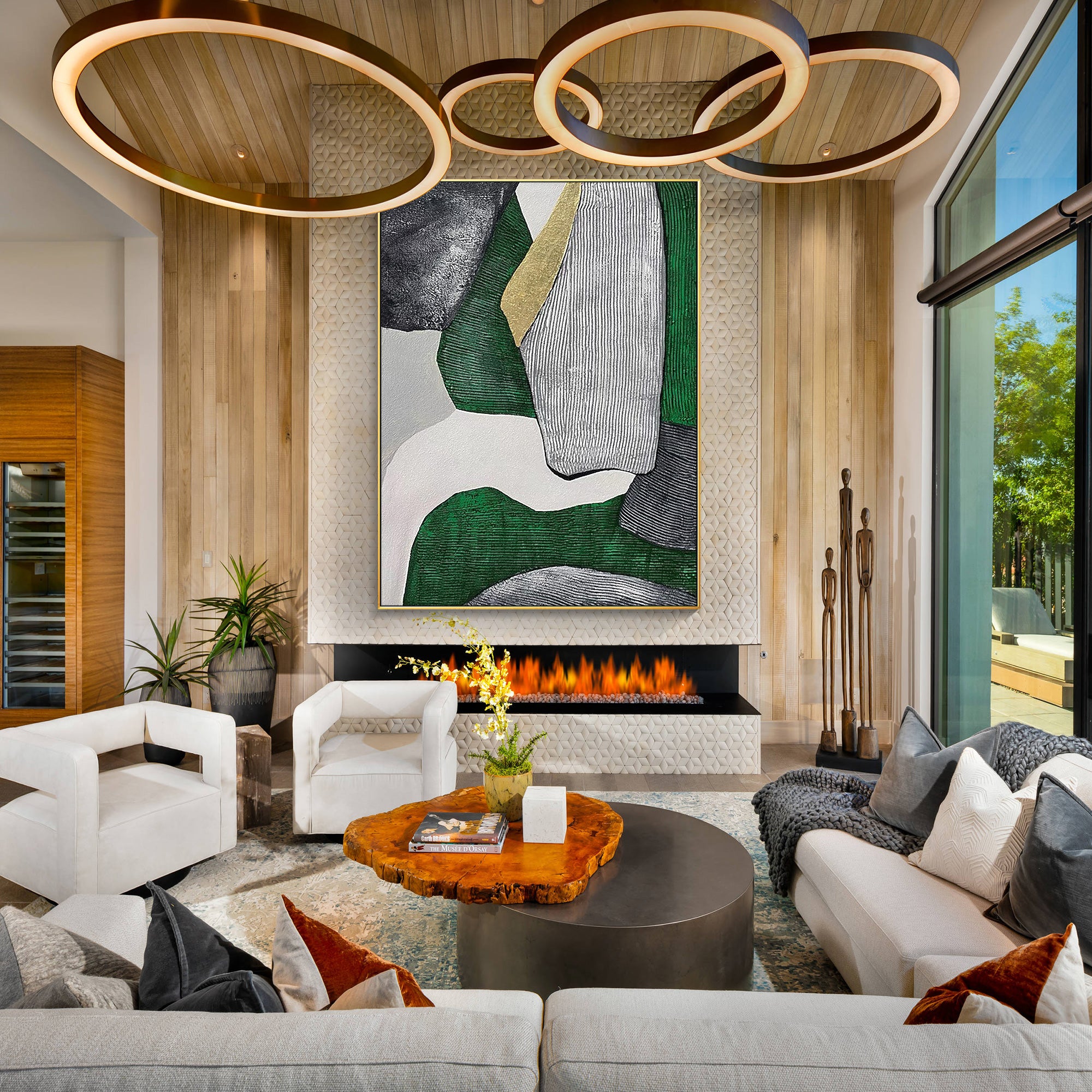 Modern Minimalist Oil Painting
