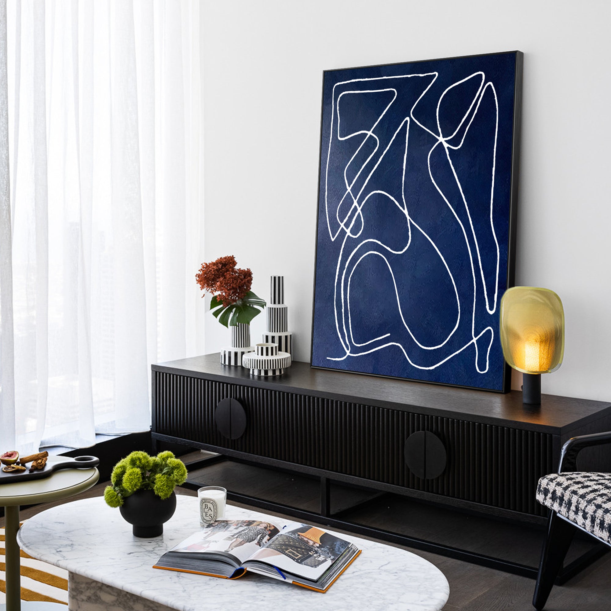 Modern Minimalist Oil Painting